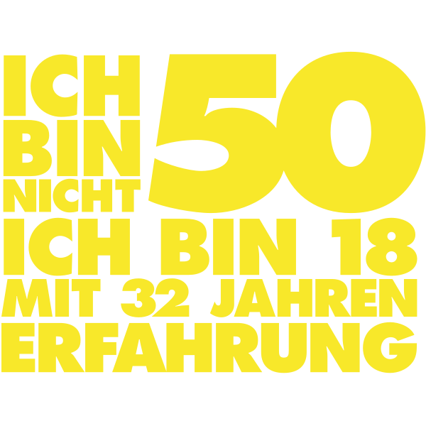 50 Geburtstag