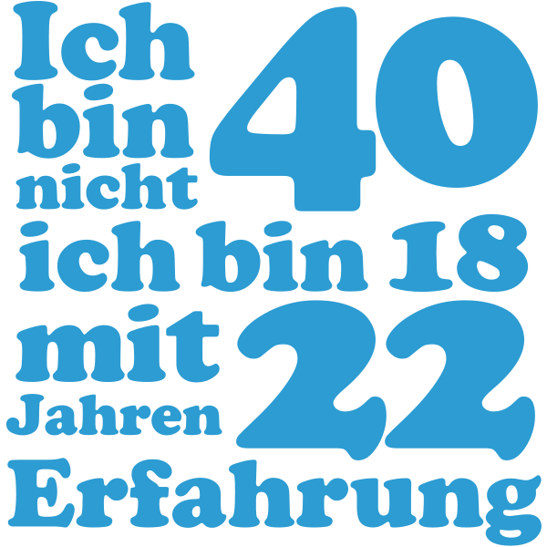 40 Geburtstag