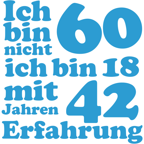 60ster Geburtstag