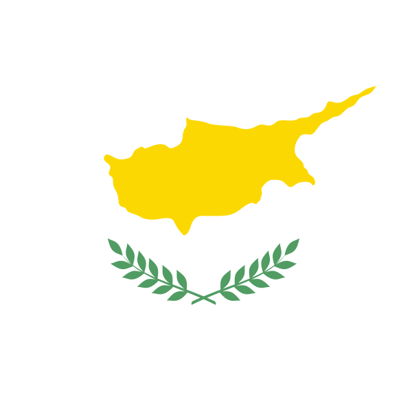 Cyprus Heart Flag