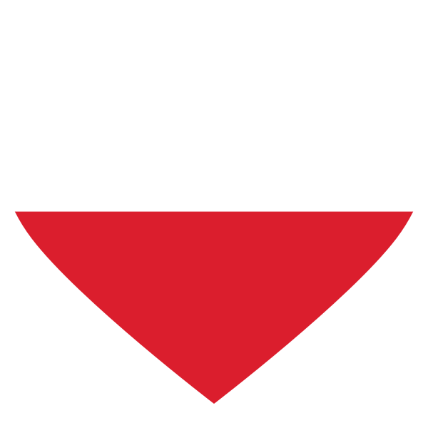 Poland Heart Flag