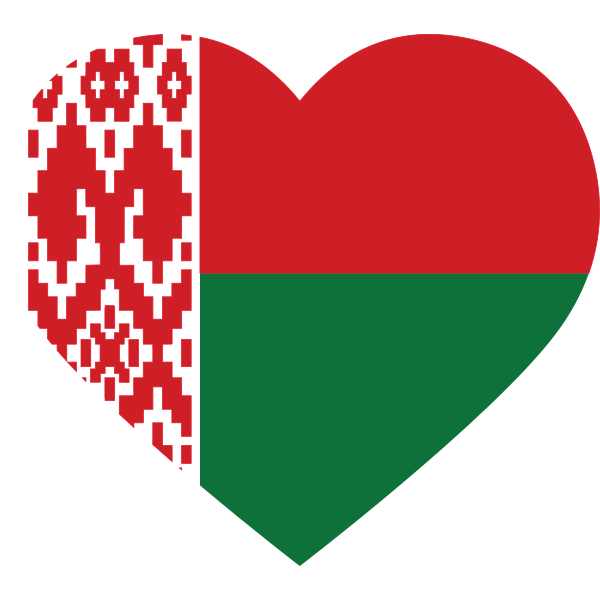 Belarus Heart Flag