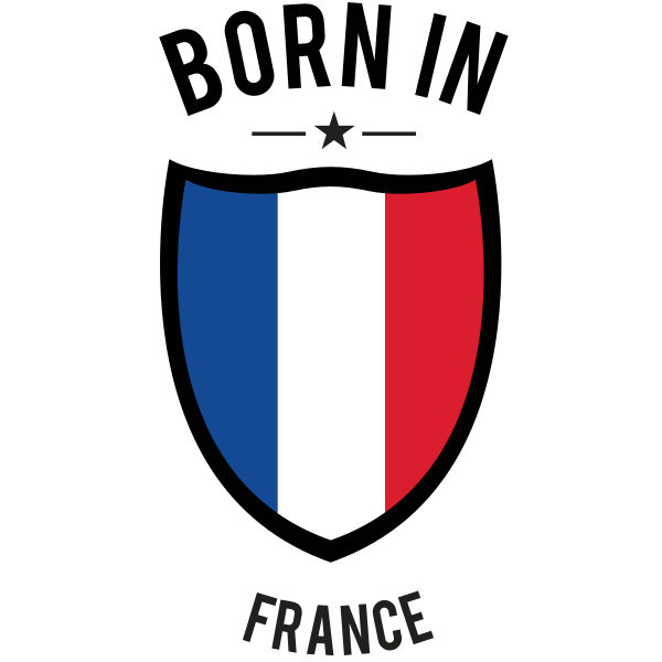 Born in France