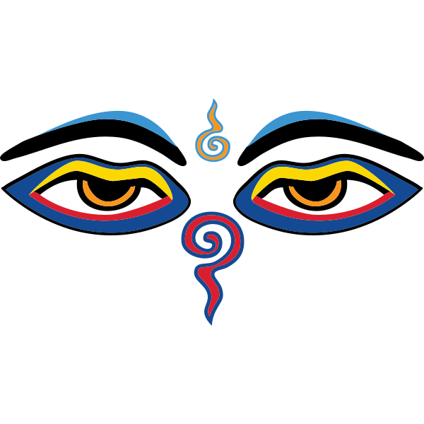 Eyes of Buddha Symbol