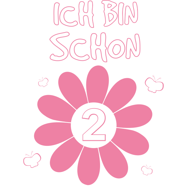 Schon zwei Jahre alt Blume