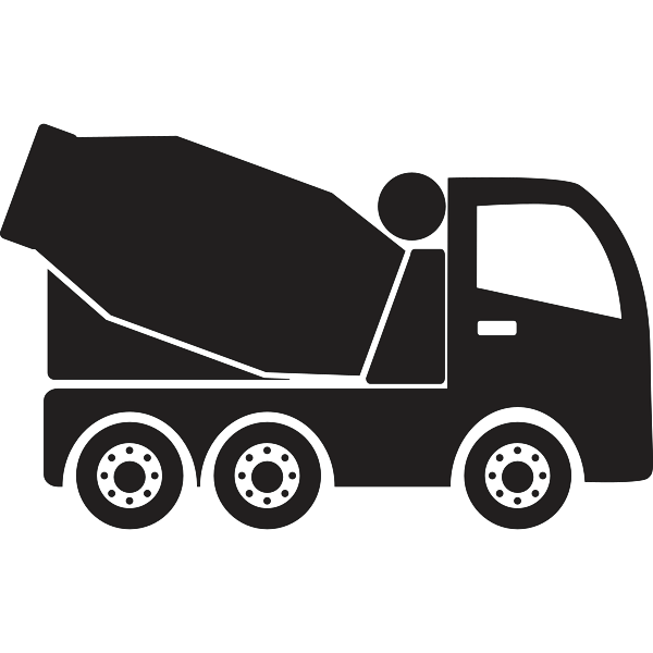 Concrete mixing truck