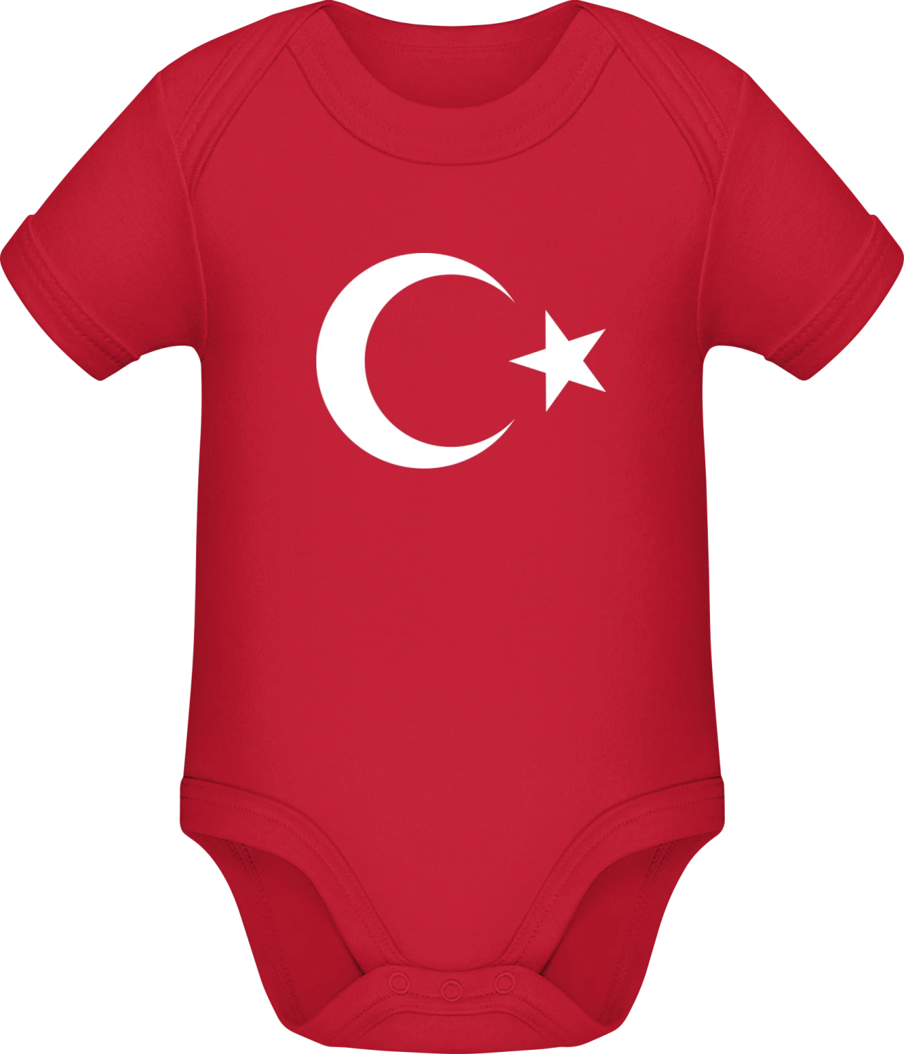 Türkei Türkiye - Red Sonar SSL organic babybodsuit - Front