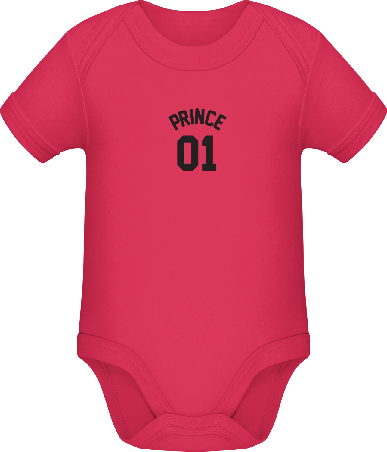 PRINCE 01 - Sorbet Sonar SSL organic babybodsuit - Front