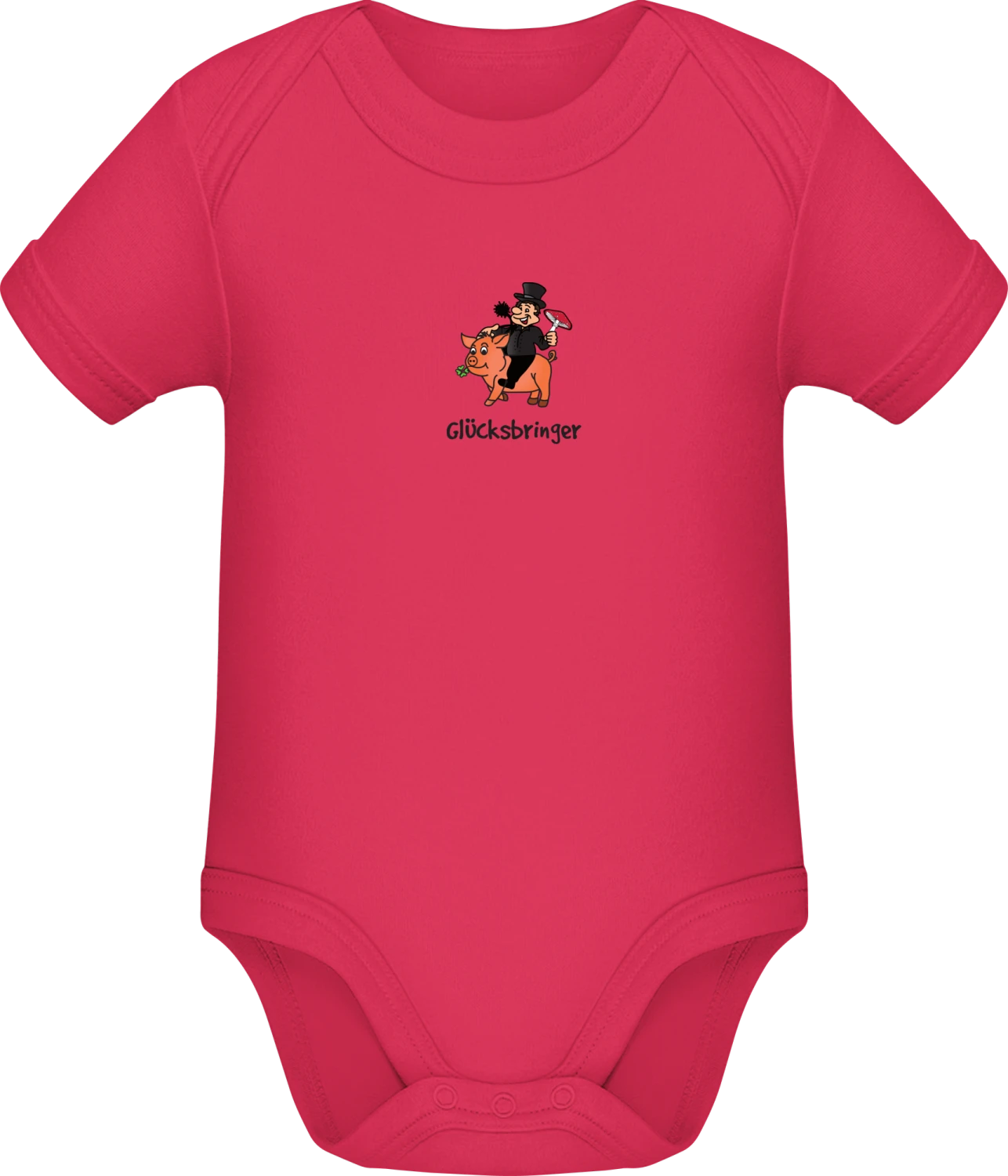 Glücksbringer - Sorbet Sonar SSL organic babybodsuit - Front