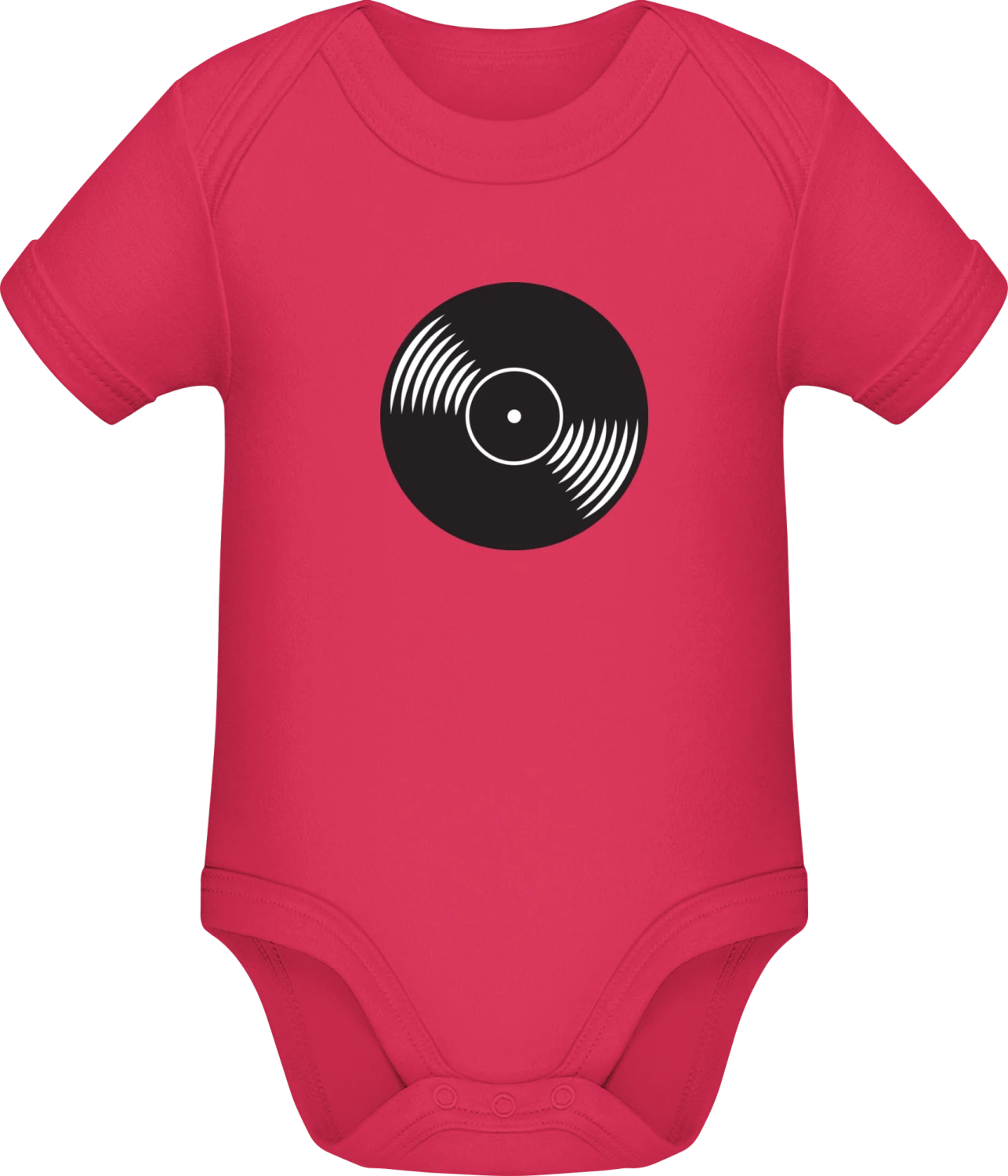 Vinyl Record - Sorbet Sonar SSL organic babybodsuit - Front