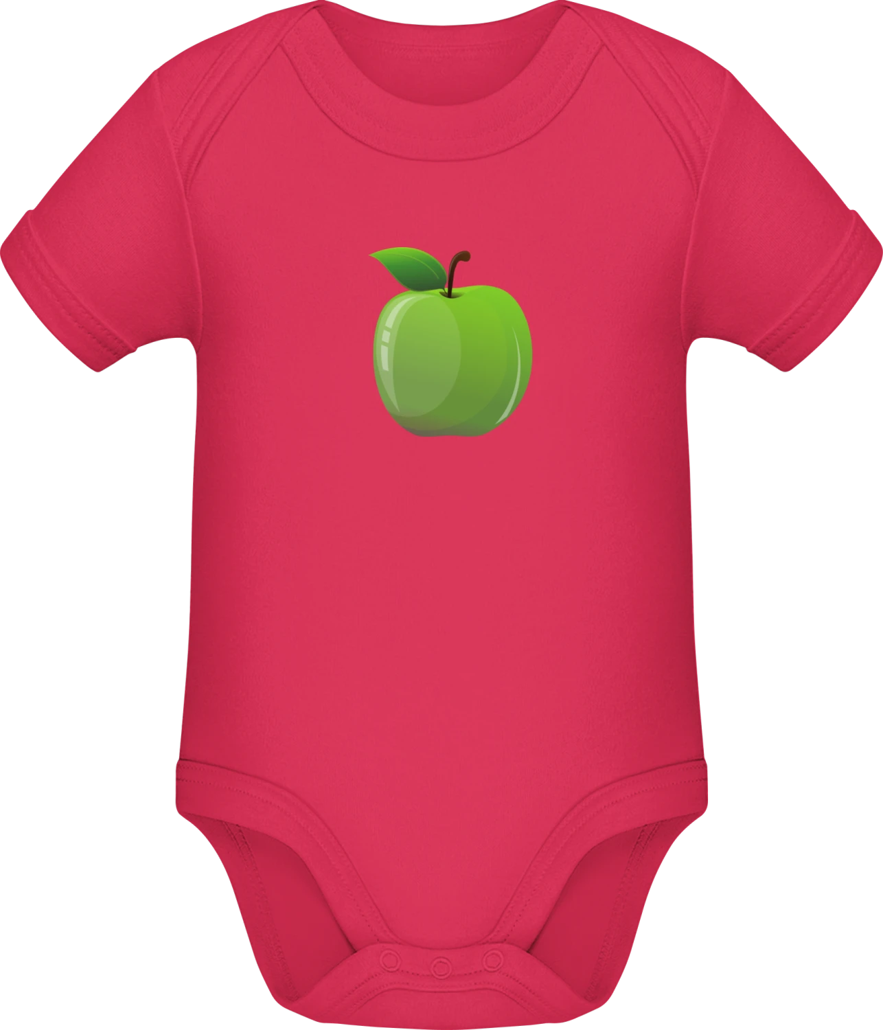 Grüner Apfel - Sorbet Sonar SSL organic babybodsuit - Front