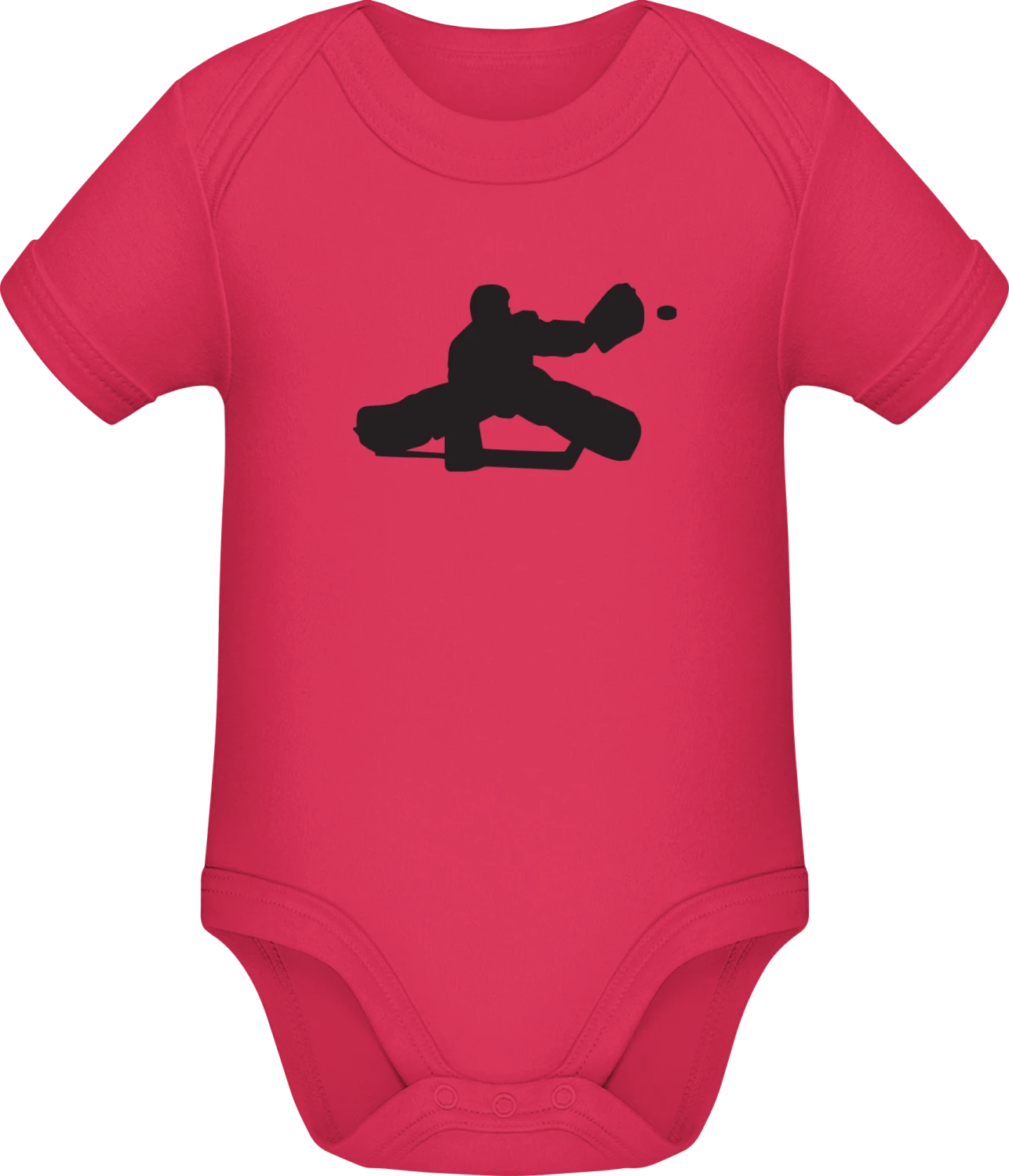 Ice Hockey Keeper - Sorbet Sonar SSL organic babybodsuit - Front