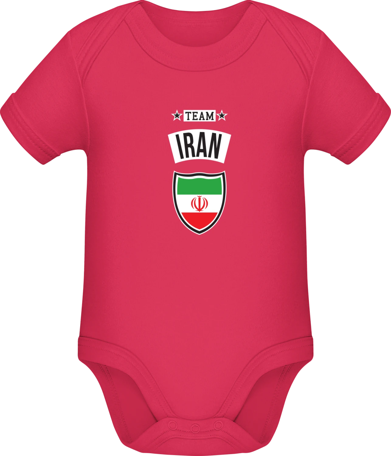 Team Iran - Sorbet Sonar SSL organic babybodsuit - Front