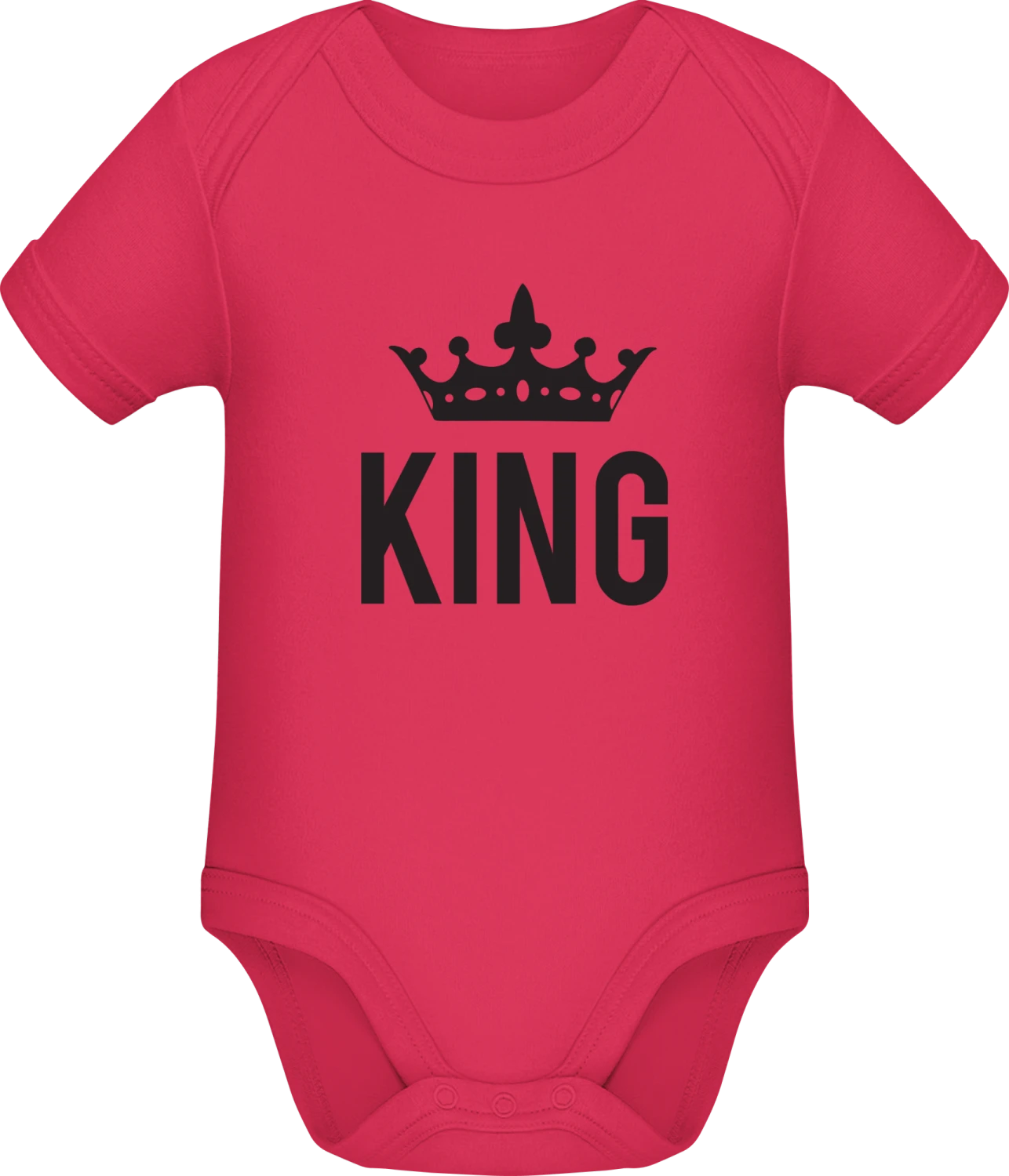 King - Sorbet Sonar SSL organic babybodsuit - Front