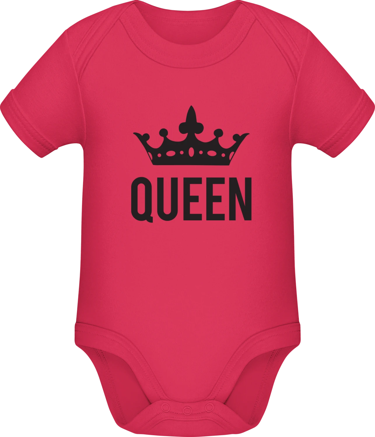 Queen - Sorbet Sonar SSL organic babybodsuit - Front