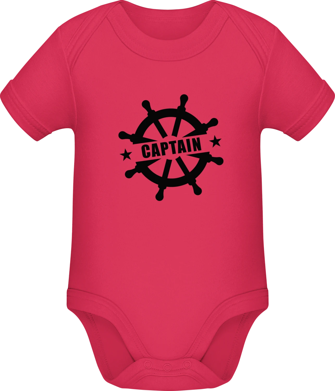 Ship Captain - Sorbet Sonar SSL organic babybodsuit - Front