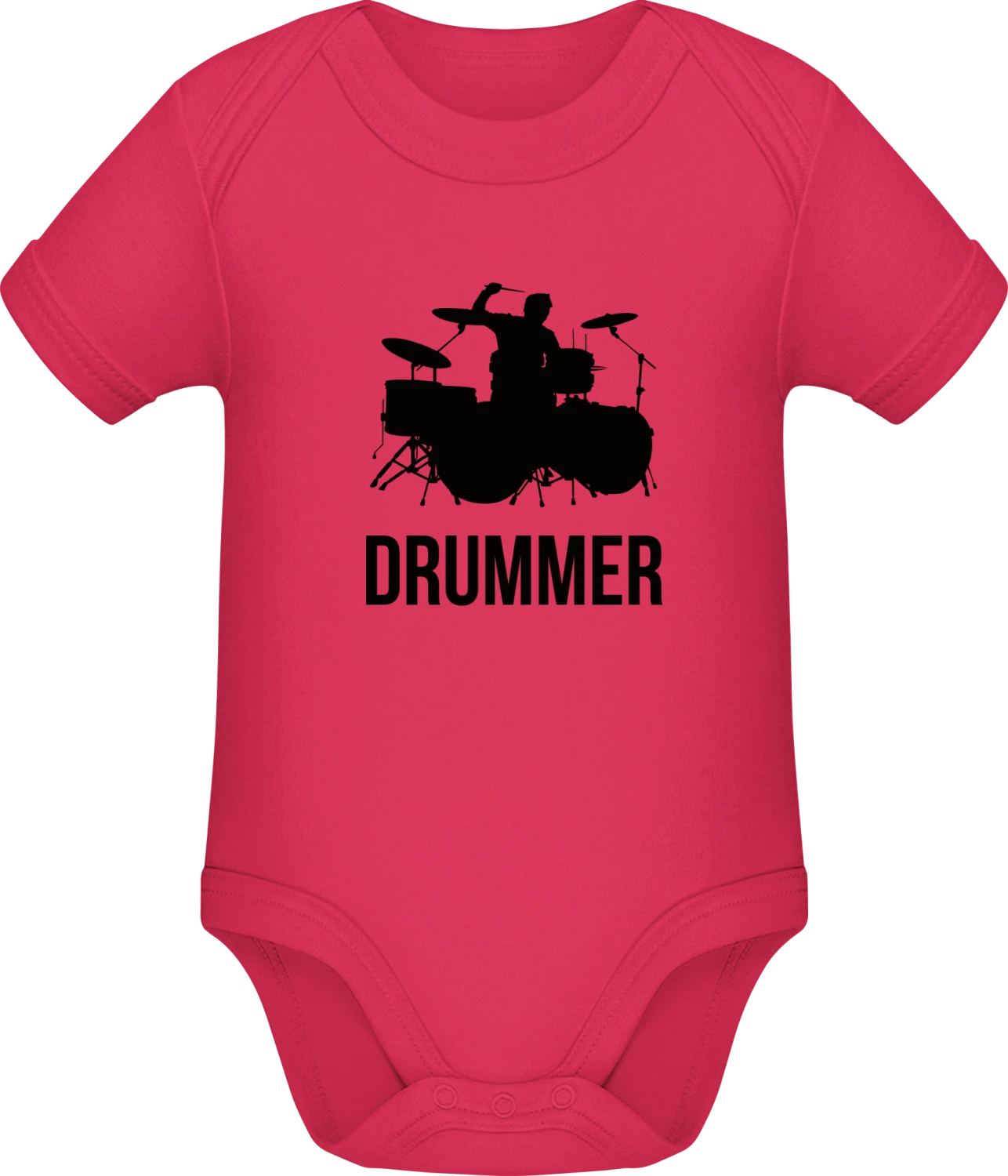 Drummer - Sorbet Sonar SSL organic babybodsuit - Front