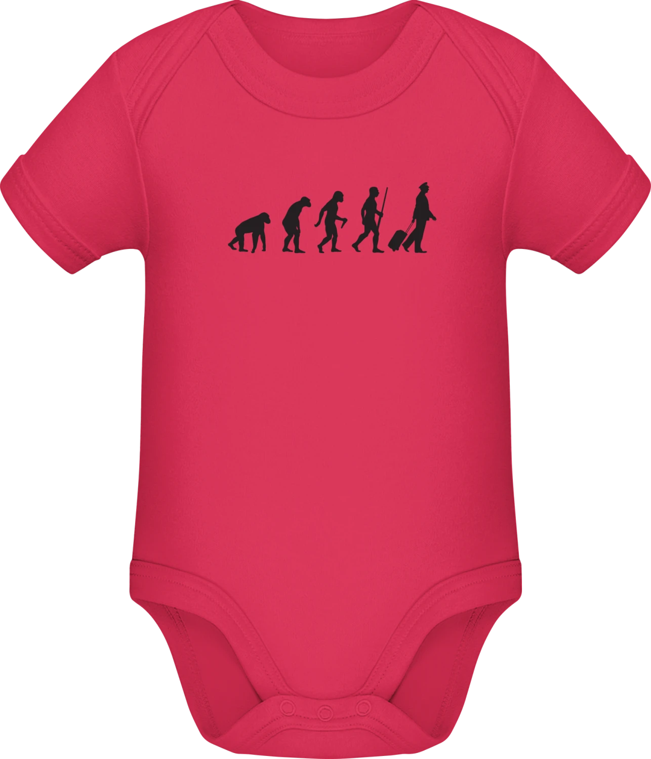 Pilot Evolution Logo - Sorbet Sonar SSL organic babybodsuit - Front