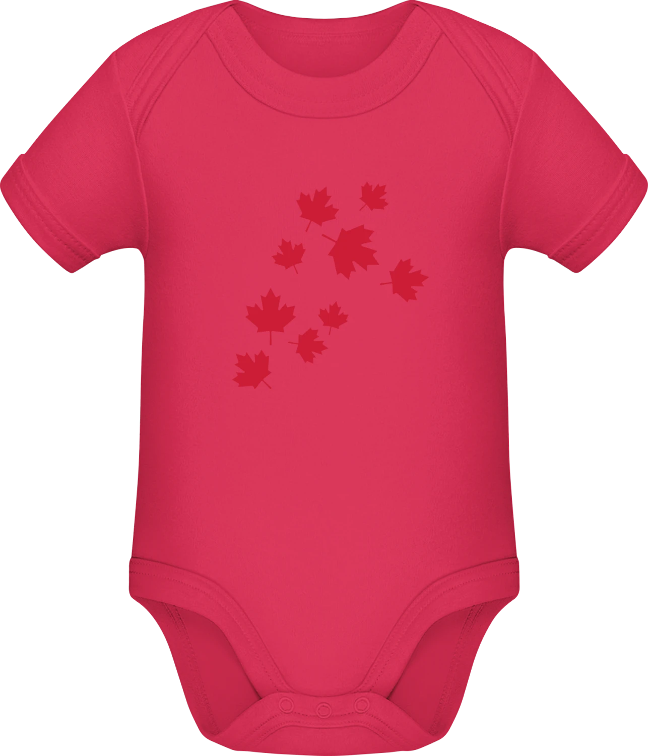 Canada Autumn - Sorbet Sonar SSL organic babybodsuit - Front