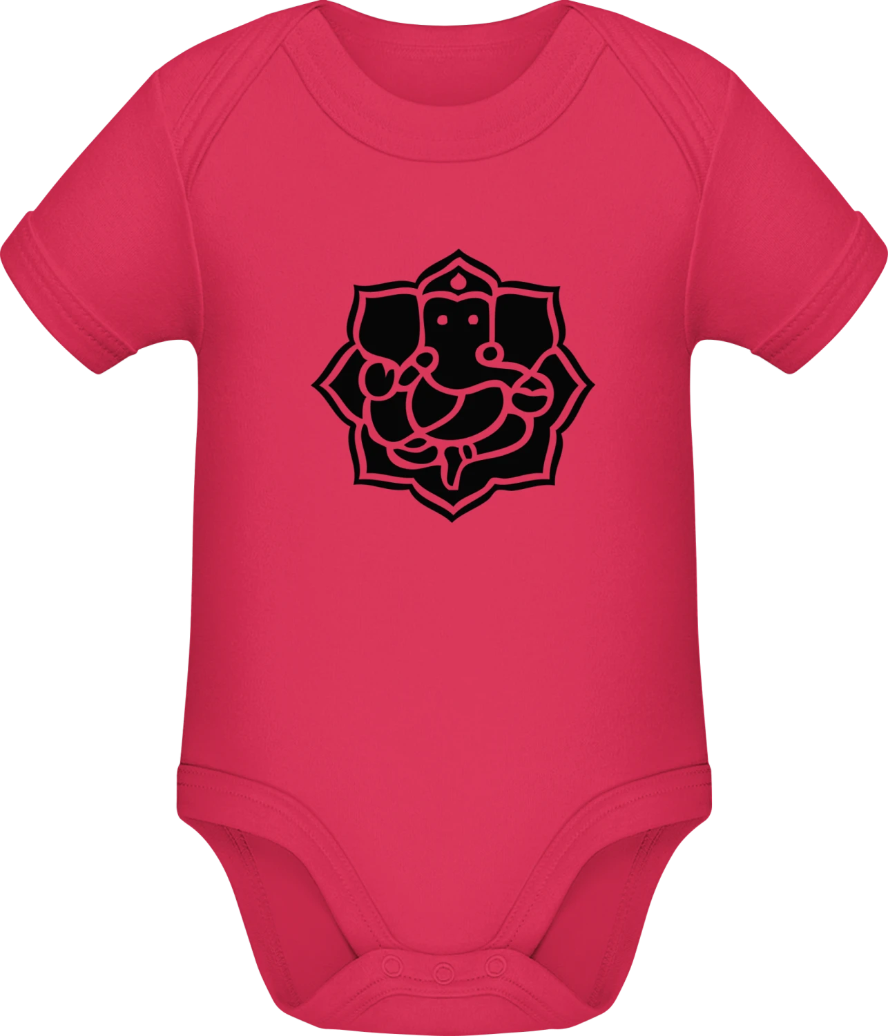 Ganesha - Sorbet Sonar SSL organic babybodsuit - Front