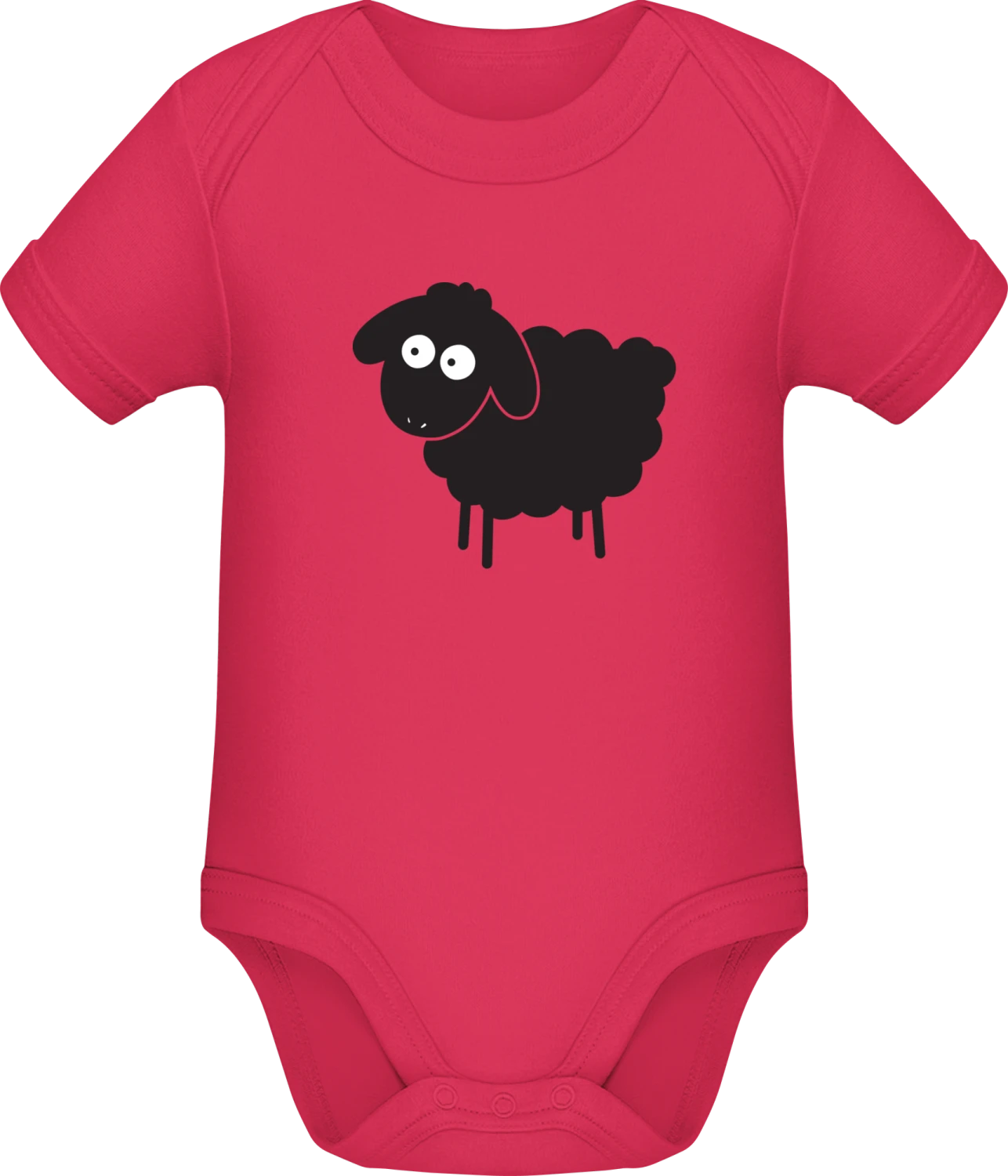 Black Sheep - Sorbet Sonar SSL organic babybodsuit - Front