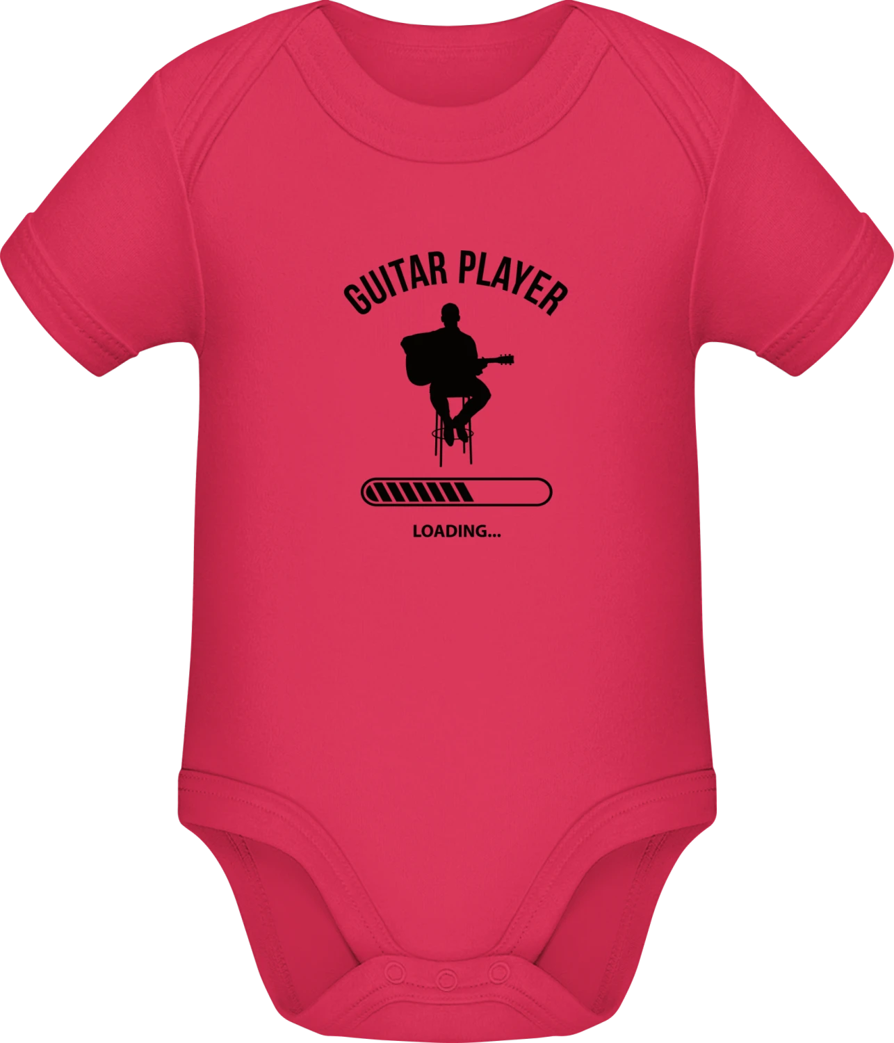 Guitar Player Loading - Sorbet Sonar SSL organic babybodsuit - Front