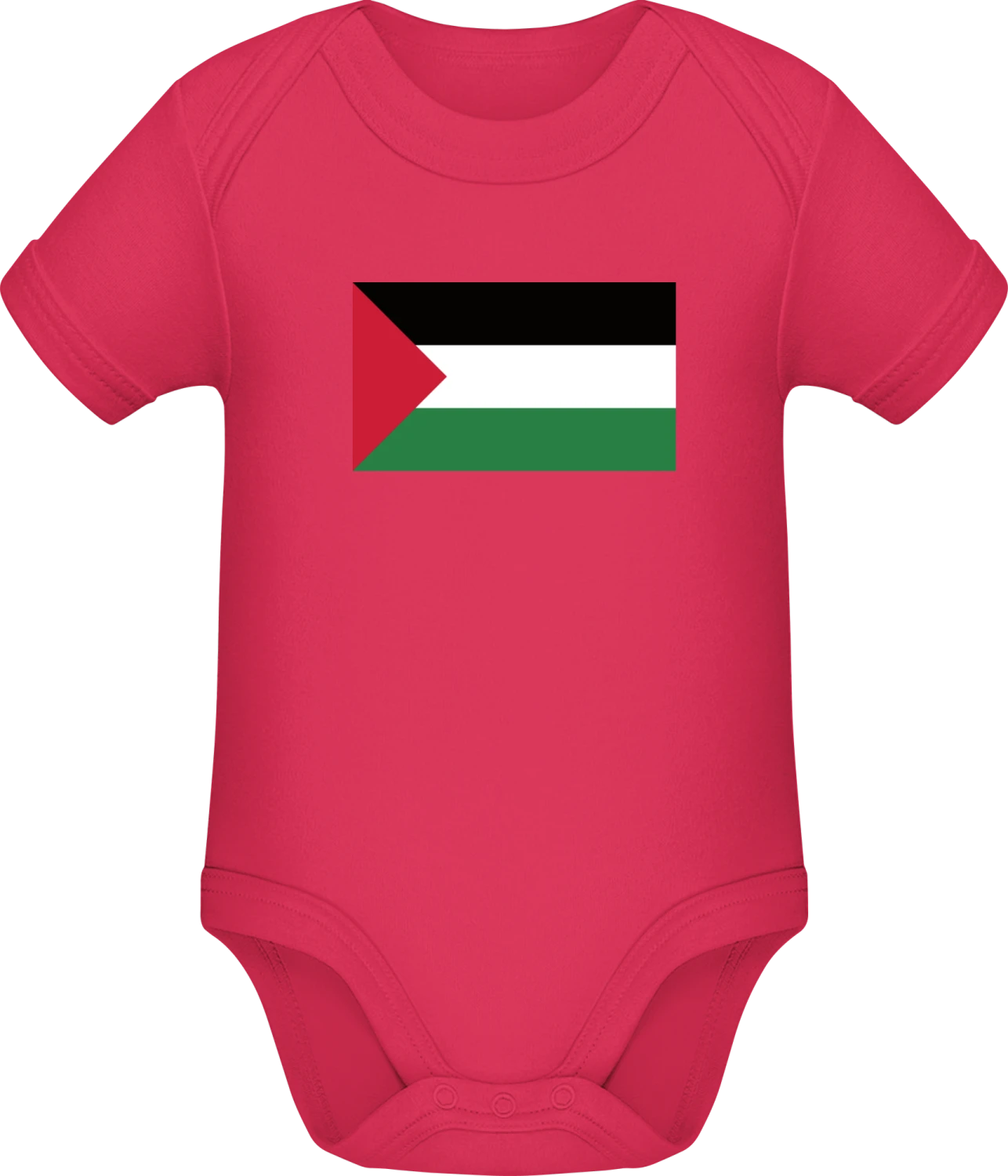 Palästina Flagge - Sorbet Sonar SSL organic babybodsuit - Front