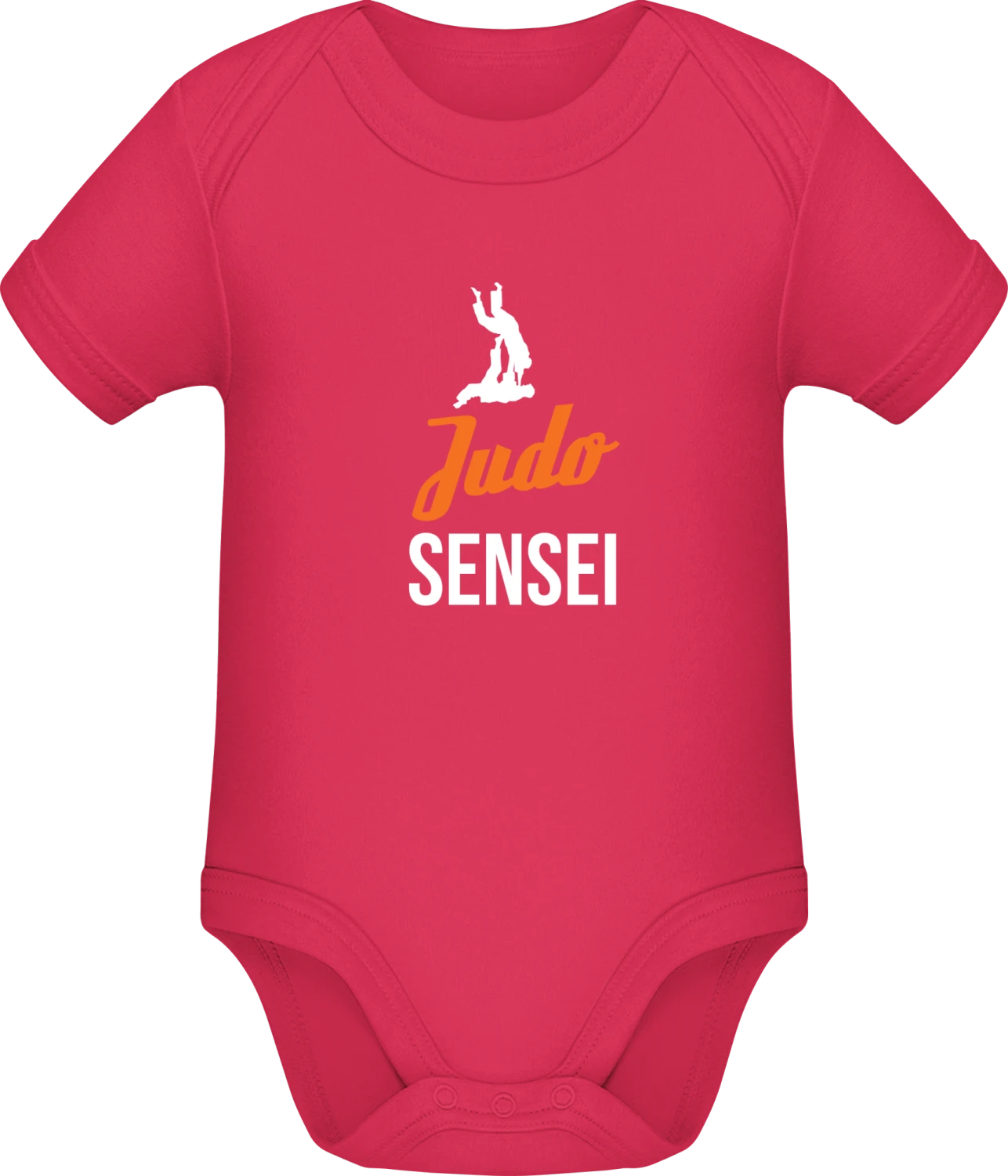 Judo Sensei - Sorbet Sonar SSL organic babybodsuit - Front