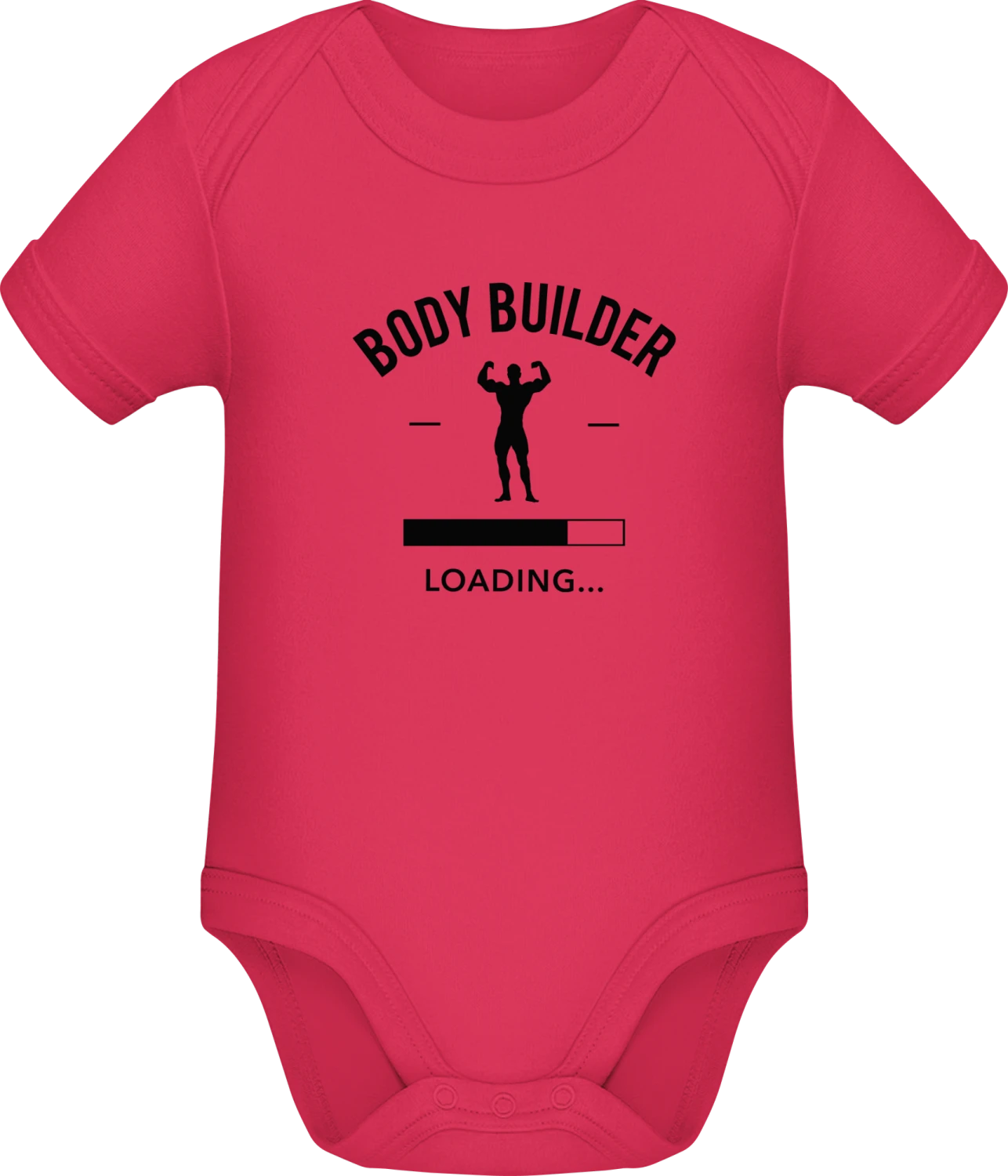 Body Builder Loading - Sorbet Sonar SSL organic babybodsuit - Front