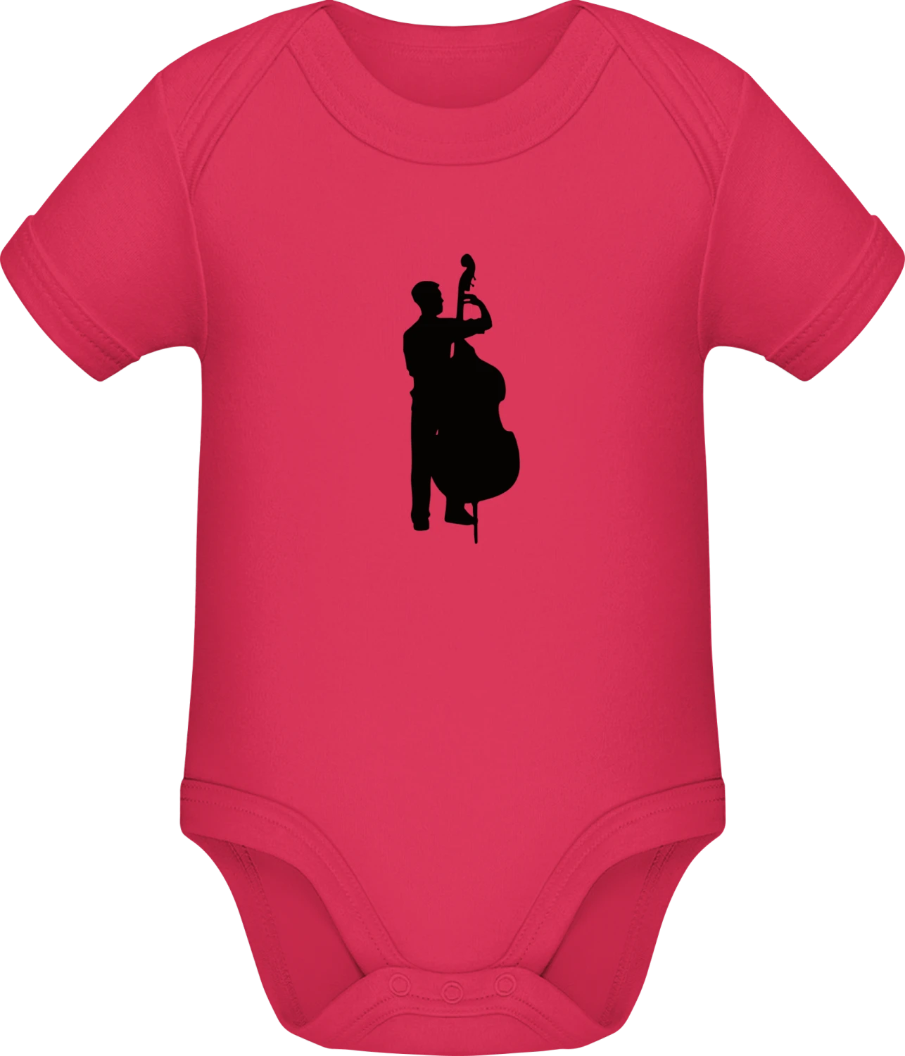 Contrabassist Male - Sorbet Sonar SSL organic babybodsuit - Front