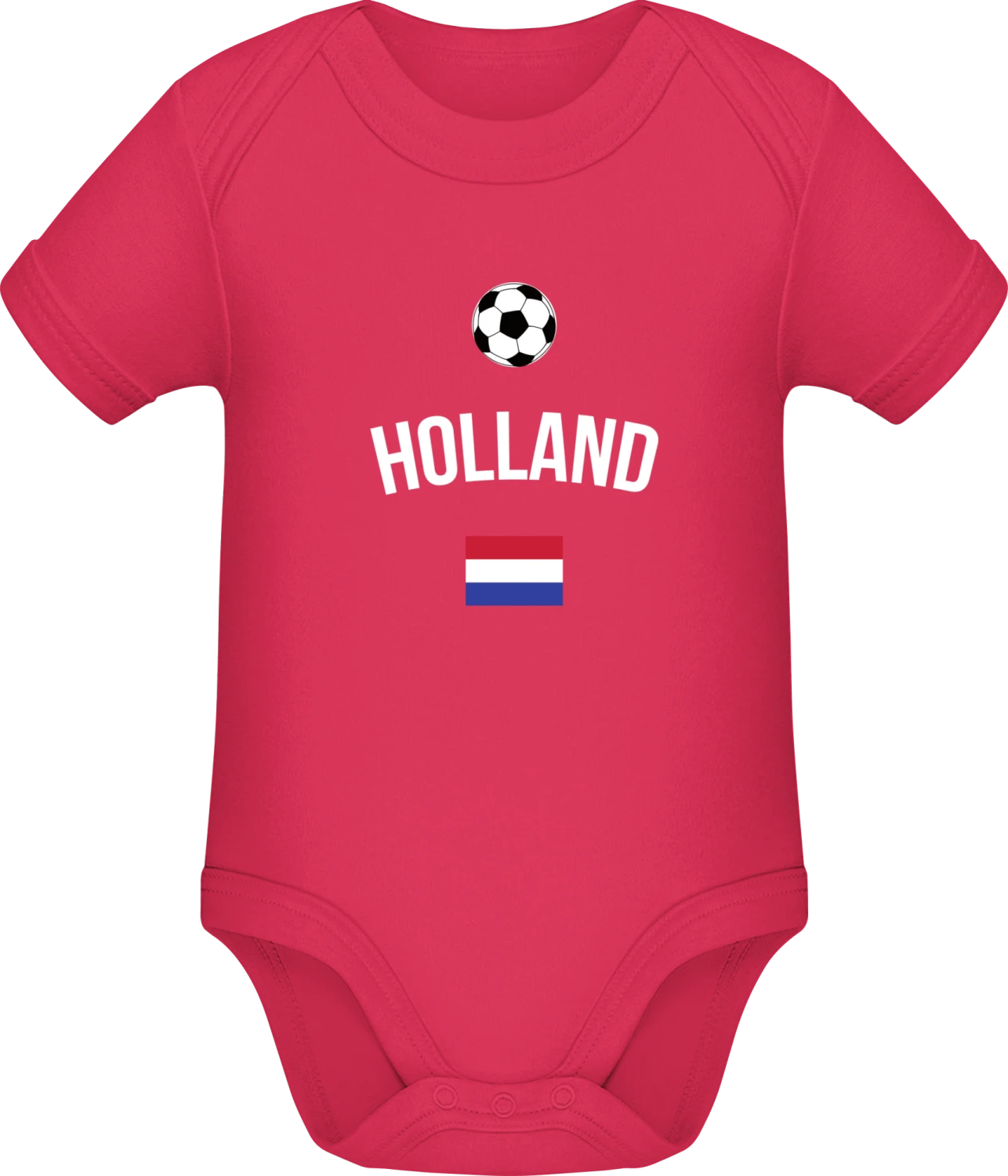 Holland Fan - Sorbet Sonar SSL organic babybodsuit - Front