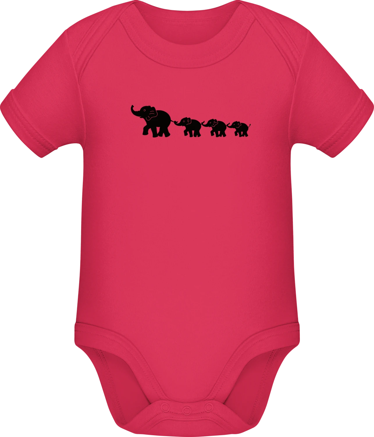 Elephant Family - Sorbet Sonar SSL organic babybodsuit - Front