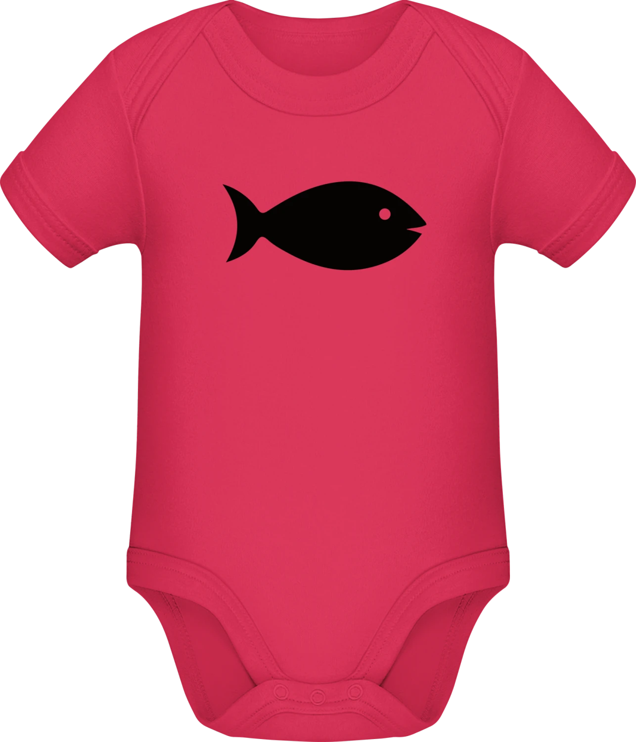 Fisch - Sorbet Sonar SSL organic babybodsuit - Front