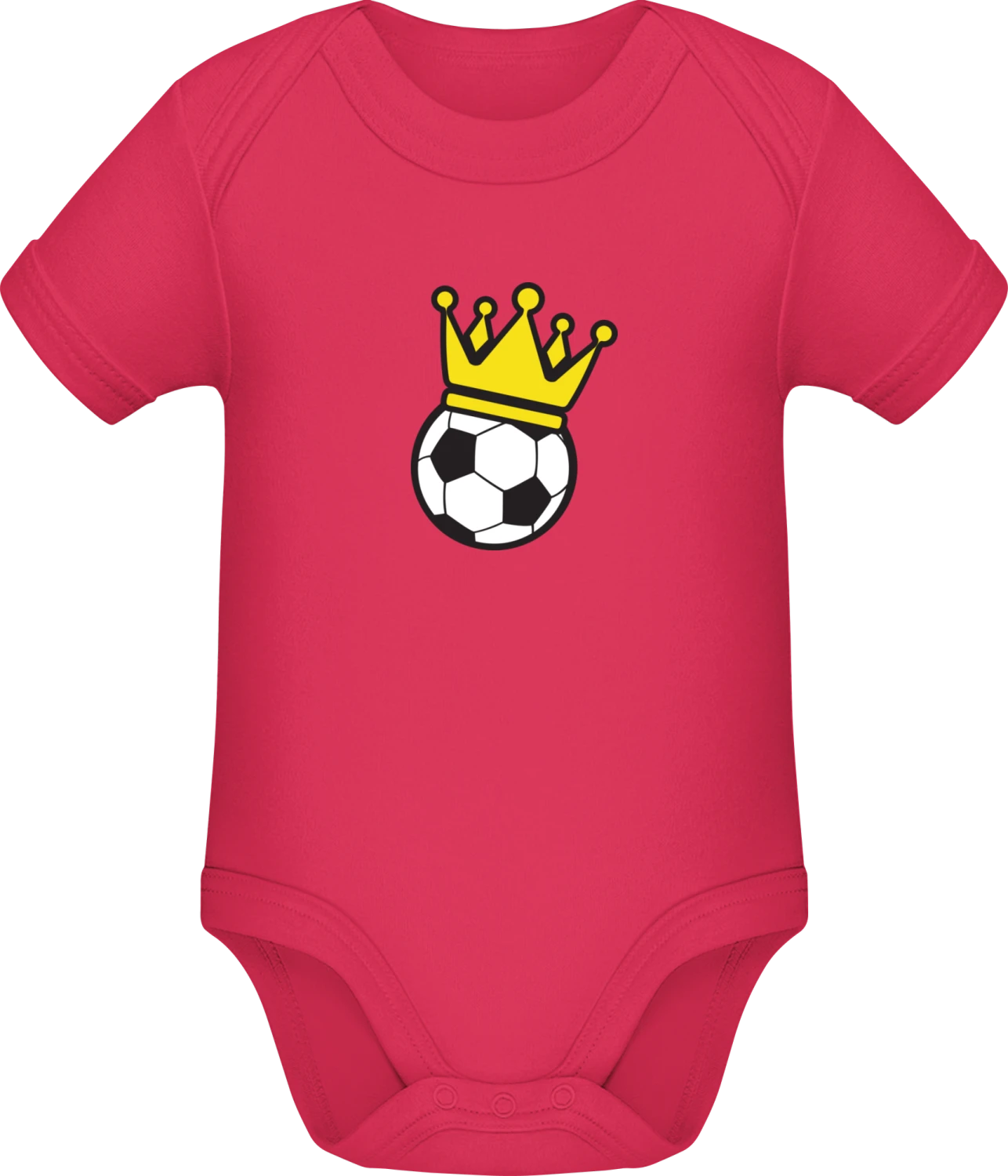 Football King - Sorbet Sonar SSL organic babybodsuit - Front