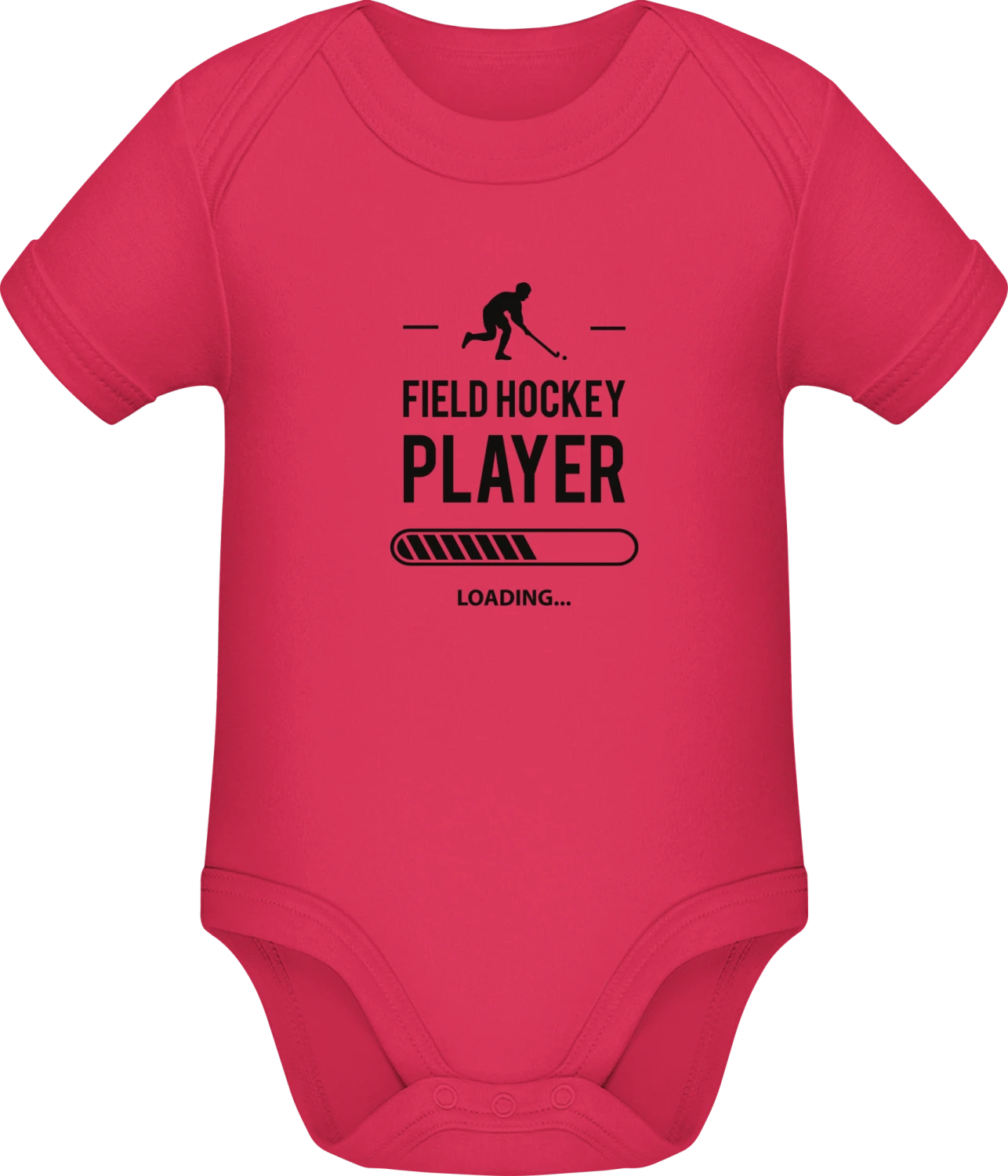 Field Hockey Player Loading - Sorbet Sonar SSL organic babybodsuit - Front