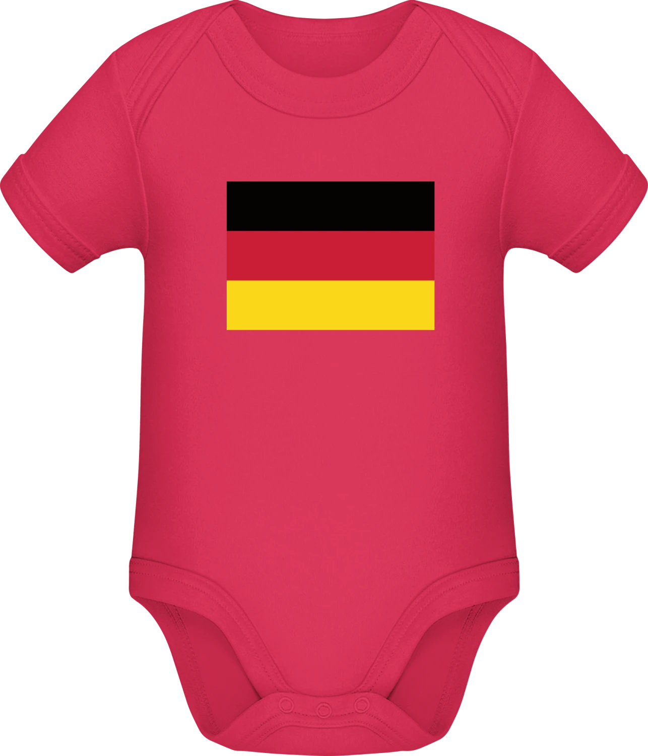 Germany Flag - Sorbet Sonar SSL organic babybodsuit - Front