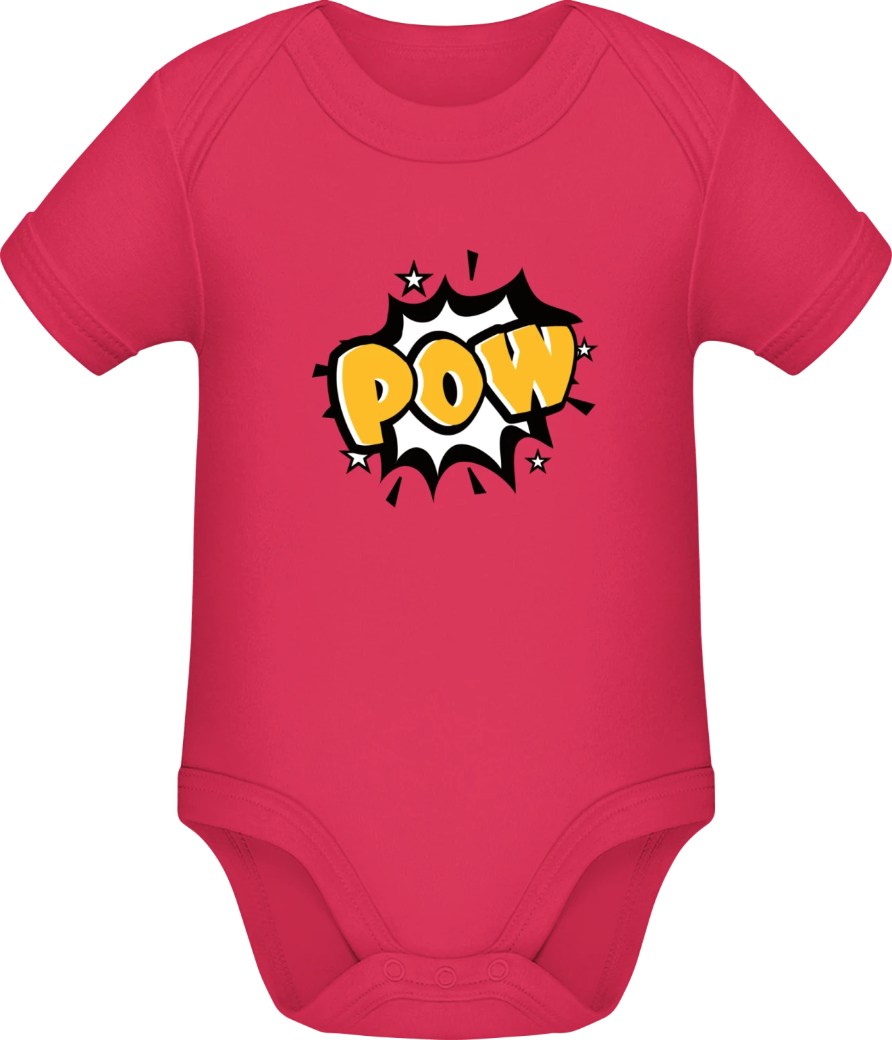 Pow - Sorbet Sonar SSL organic babybodsuit - Front