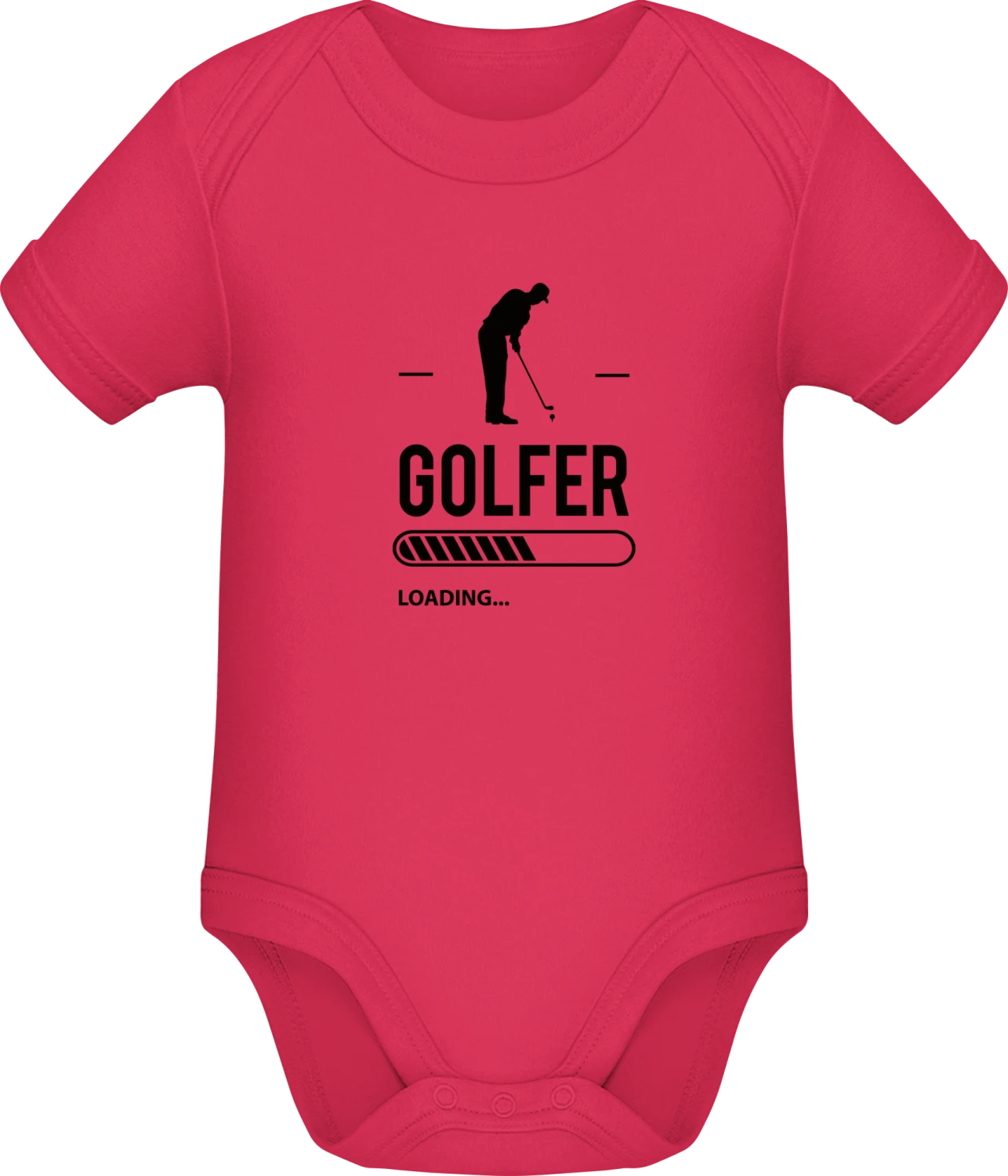 Golfer Loading - Sorbet Sonar SSL organic babybodsuit - Front