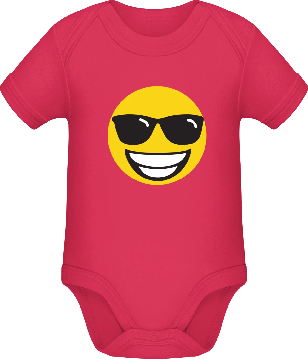 Sonnenbrille Smiley - Sorbet Sonar SSL organic babybodsuit - Front