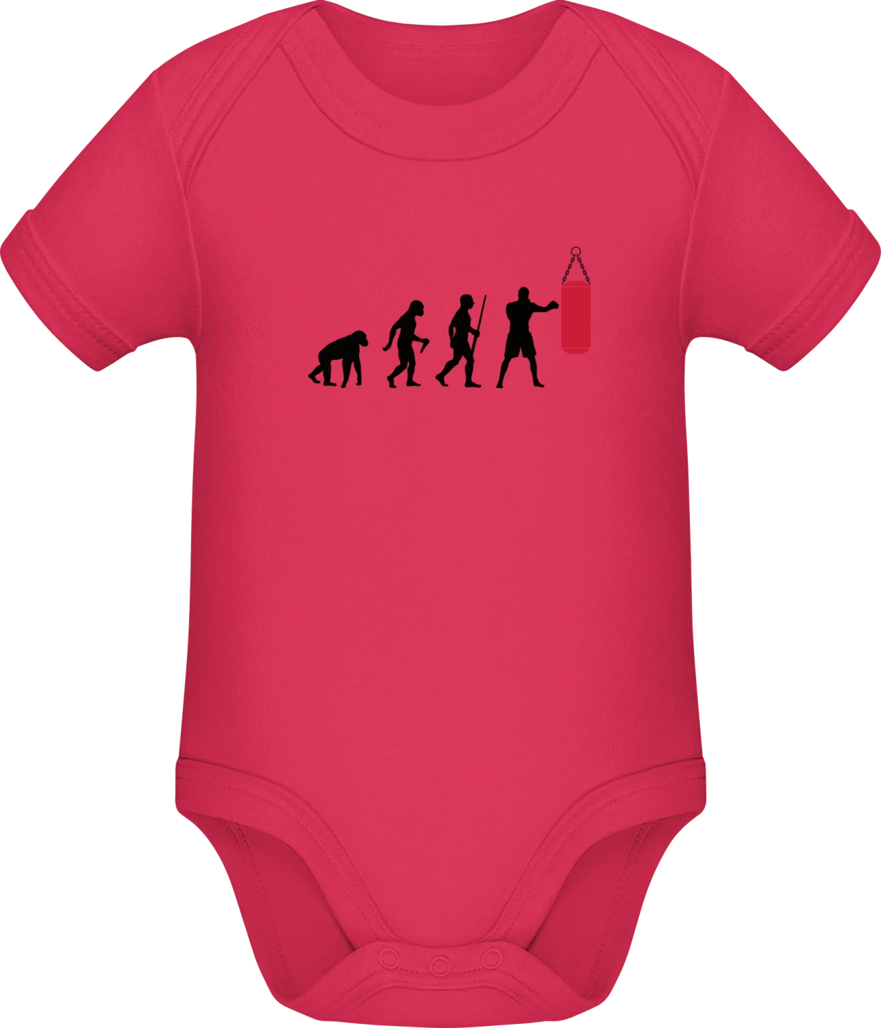 Evolution of Boxing - Sorbet Sonar SSL organic babybodsuit - Front