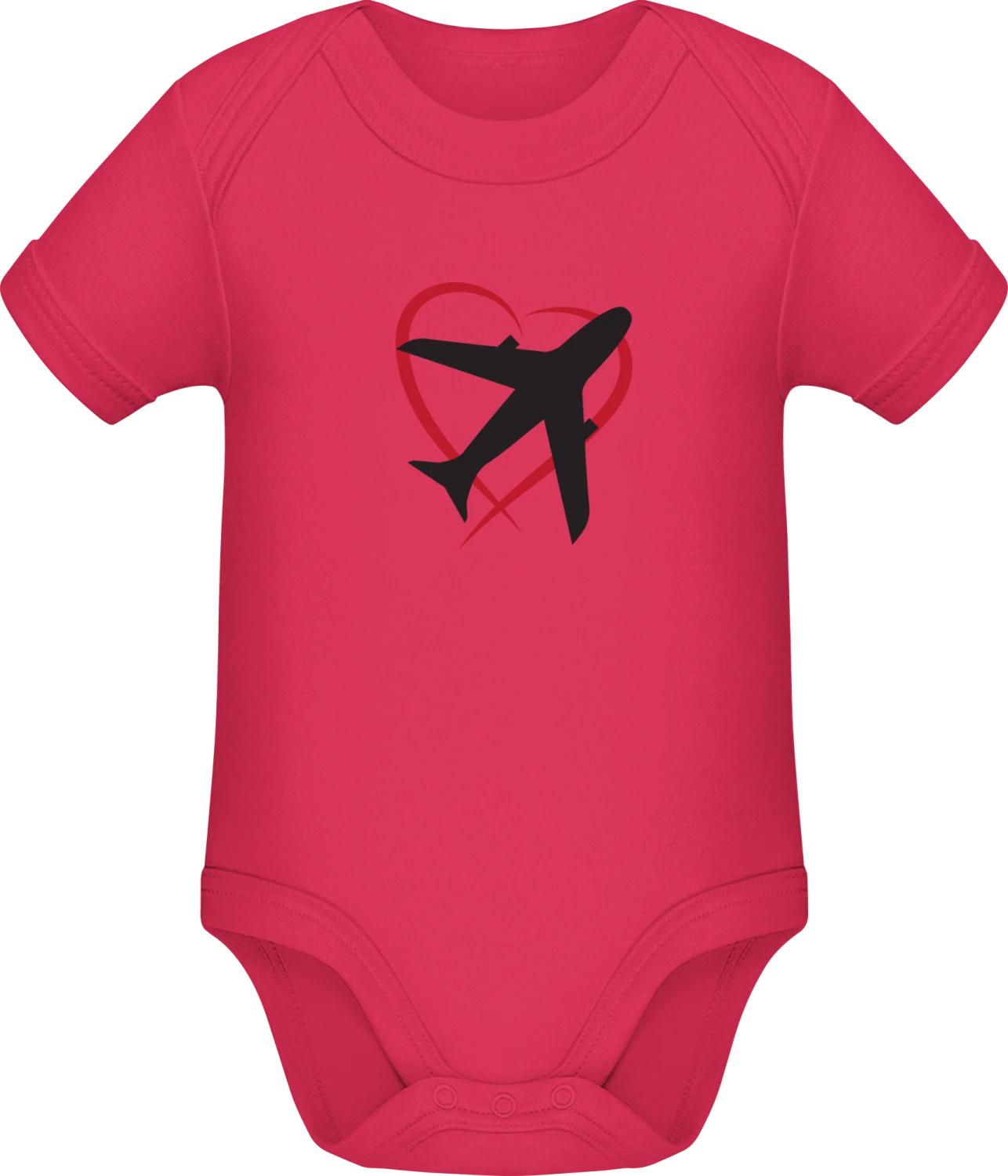 Love To Fly - Sorbet Sonar SSL organic babybodsuit - Front