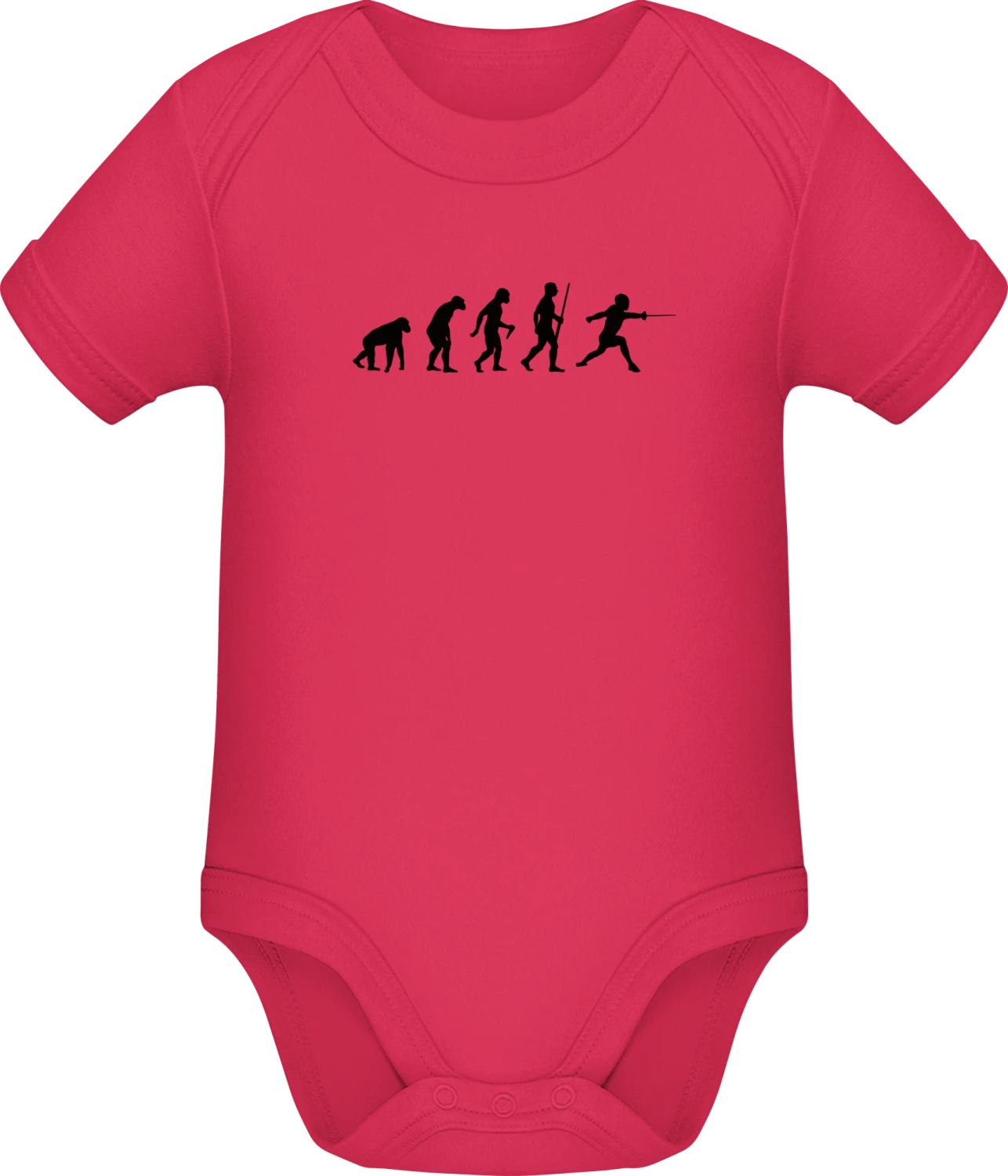 Fecht Evolution - Sorbet Sonar SSL organic babybodsuit - Front