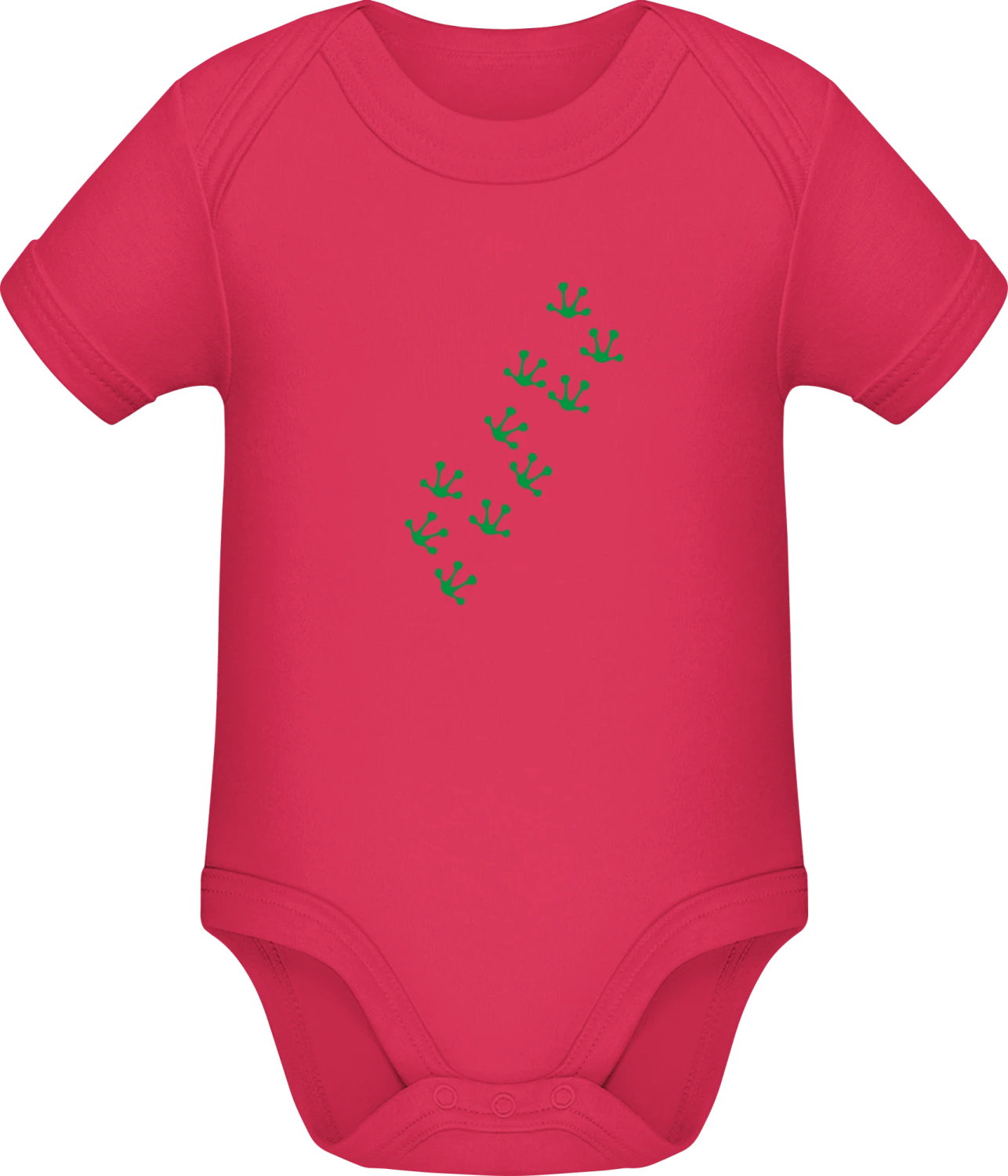 Frog Track - Sorbet Sonar SSL organic babybodsuit - Front