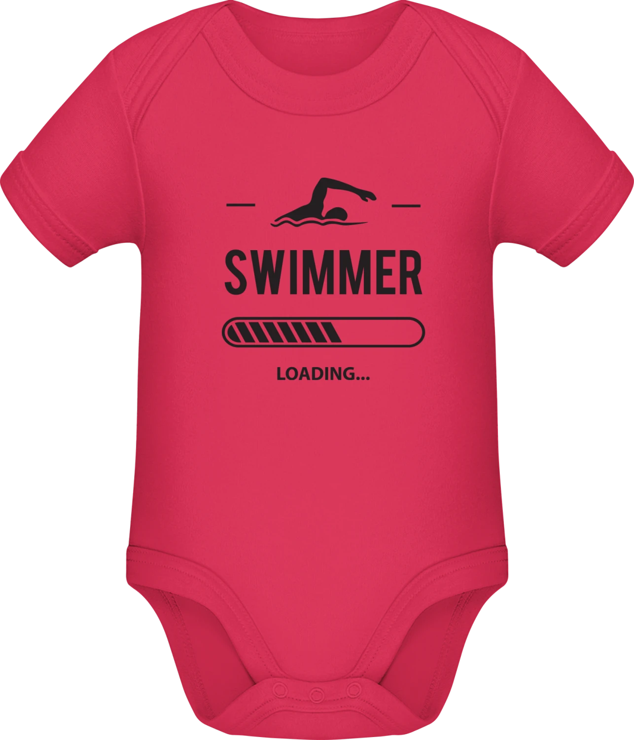 Swimmer Loading - Sorbet Sonar SSL organic babybodsuit - Front