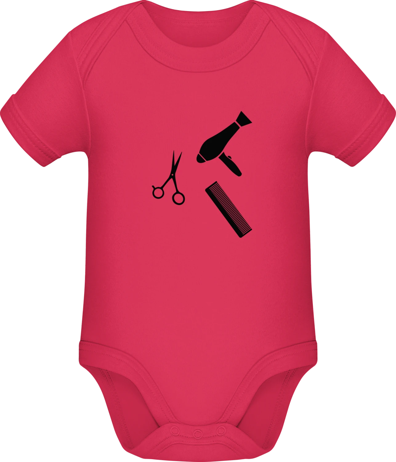 Hairdresser Tools - Sorbet Sonar SSL organic babybodsuit - Front