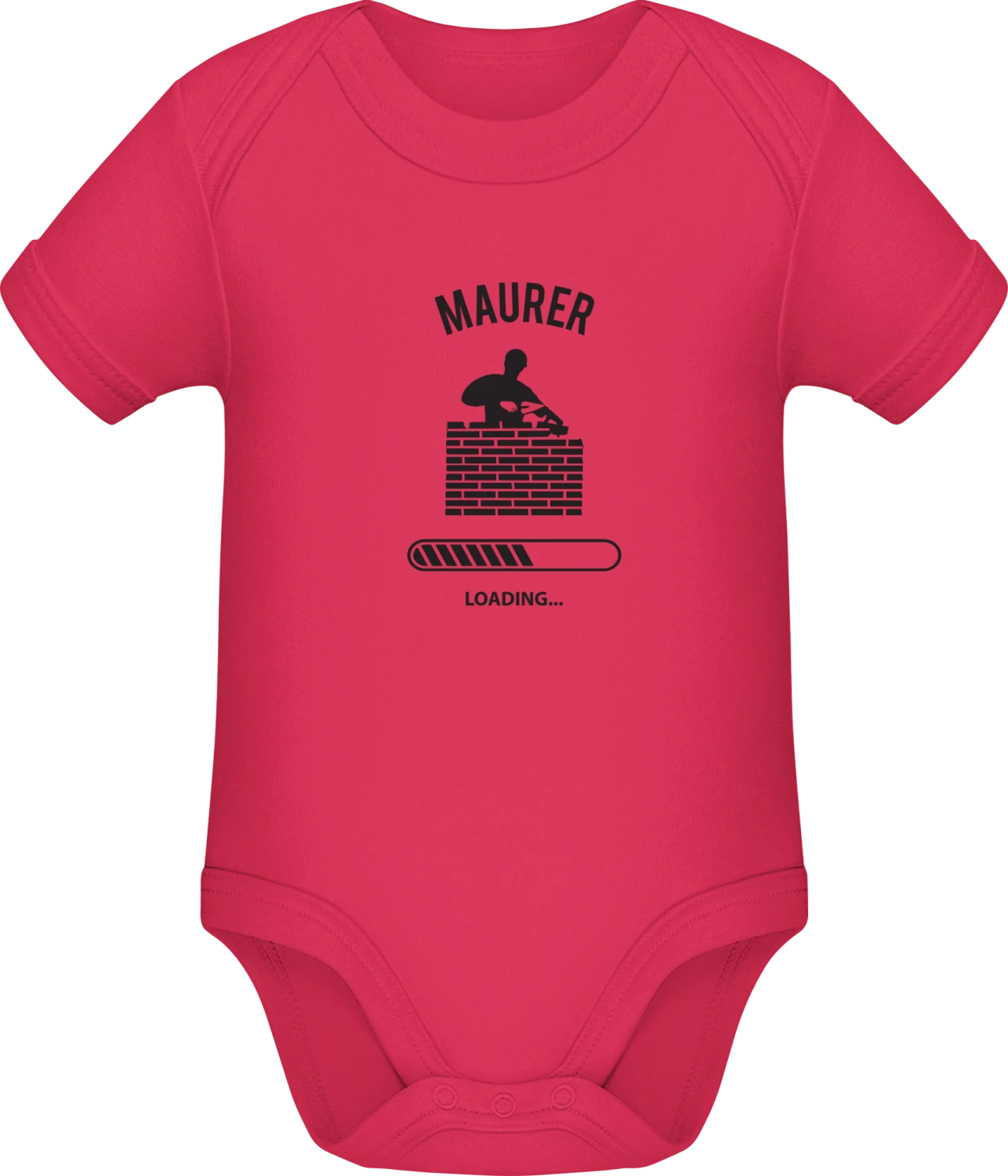 Maurer Loading - Sorbet Sonar SSL organic babybodsuit - Front