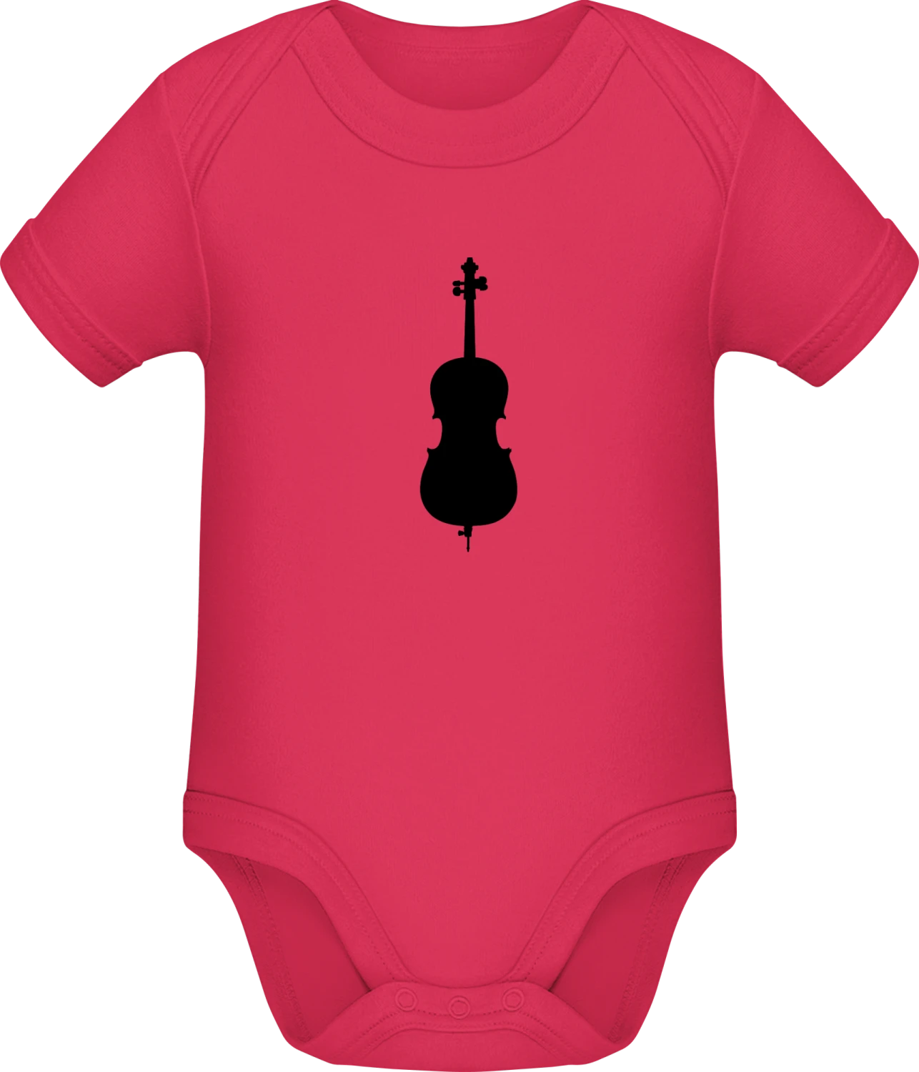 Chello Cello Violoncelle Violoncelo - Sorbet Sonar SSL organic babybodsuit - Front