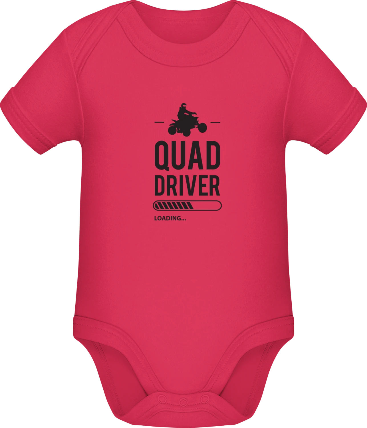 Quad Driver Loading - Sorbet Sonar SSL organic babybodsuit - Front