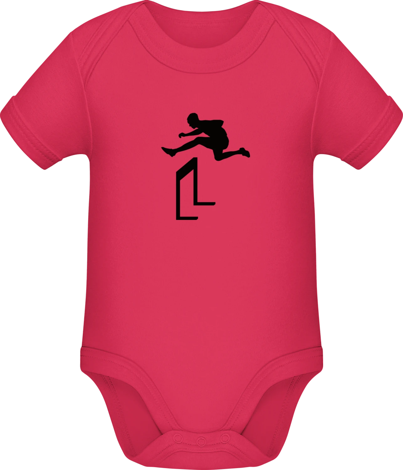 Hürdenlauf - Sorbet Sonar SSL organic babybodsuit - Front