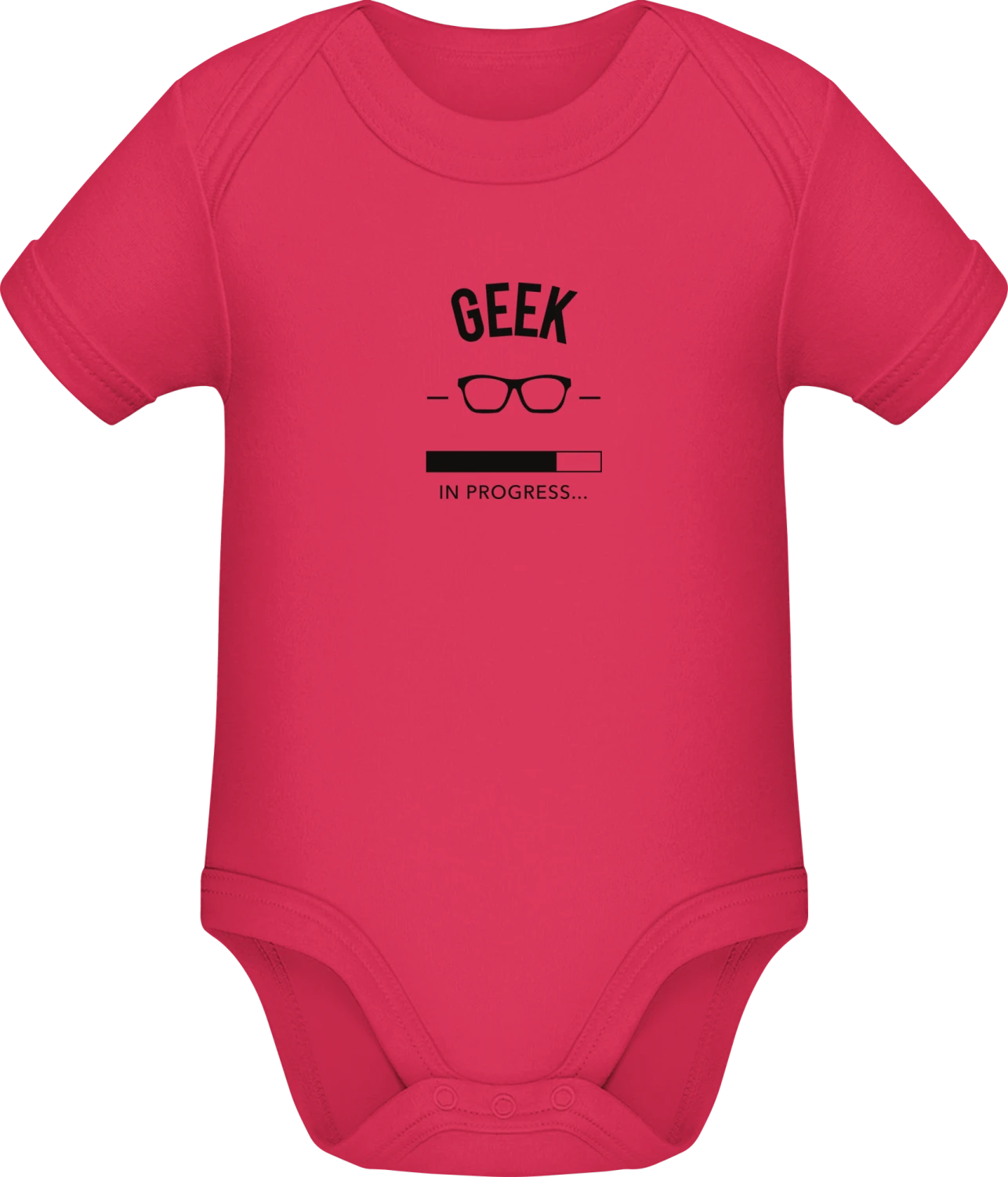 Geek in Progress - Sorbet Sonar SSL organic babybodsuit - Front